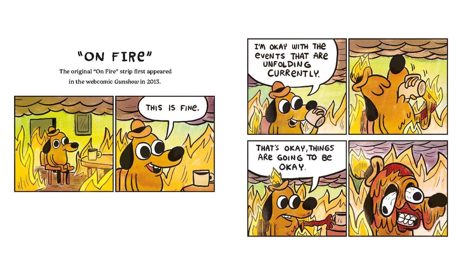 This Is Fine: Life Lessons for a World on Fire by Green. KC