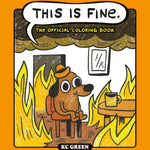 This Is Fine: The Official Coloring Book By Green. Kc 20 9798894143163