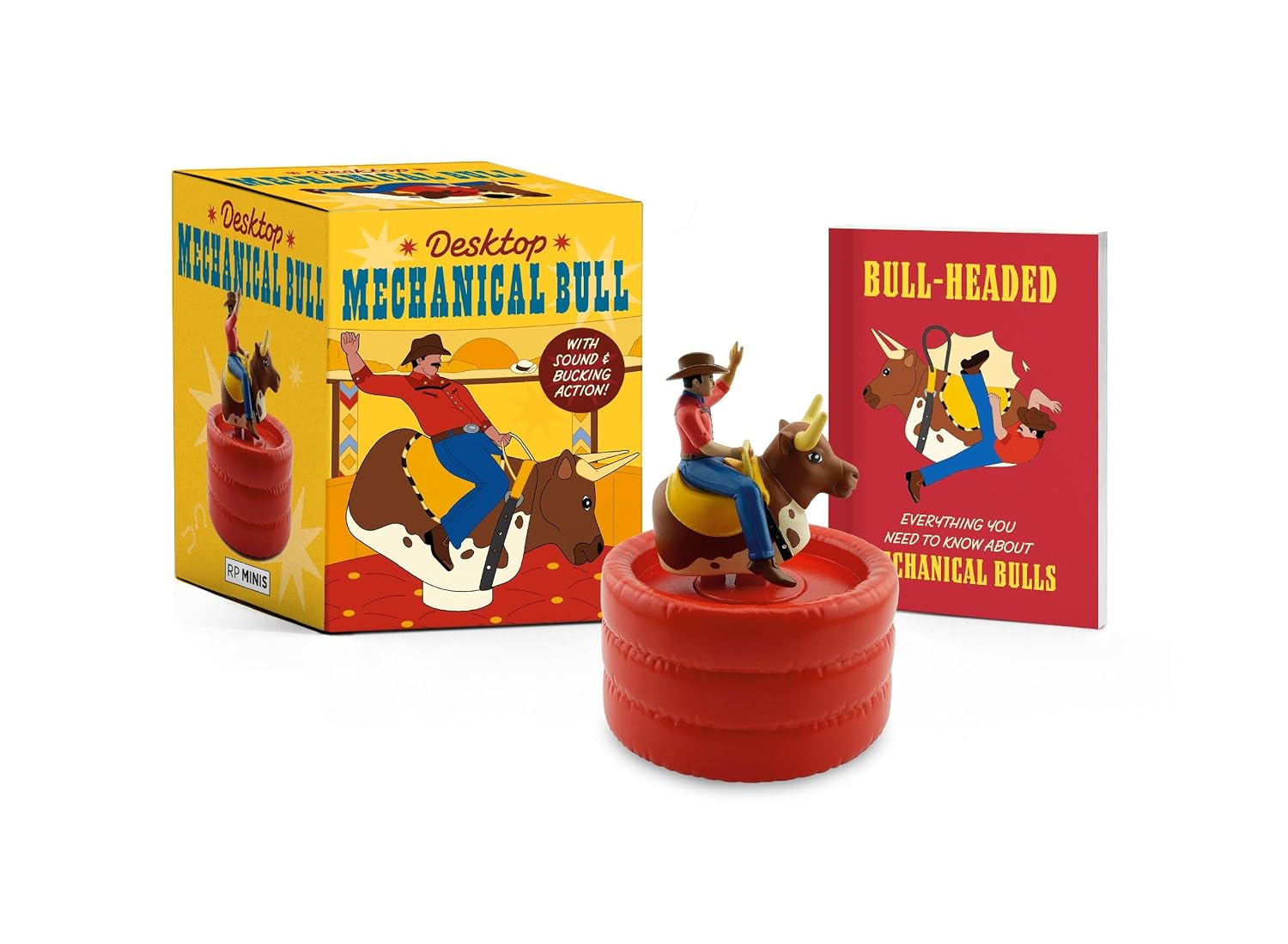 Desktop Mechanical Bull: With Sound & Bucking Action! from RP Minis 20 9798894143323