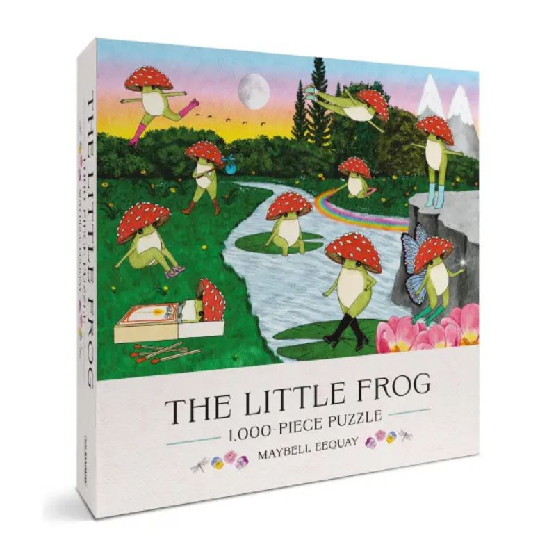 The Little Frog 1000 Piece Jigsaw Puzzle by Eequay. Maybell 20 9798894143545
