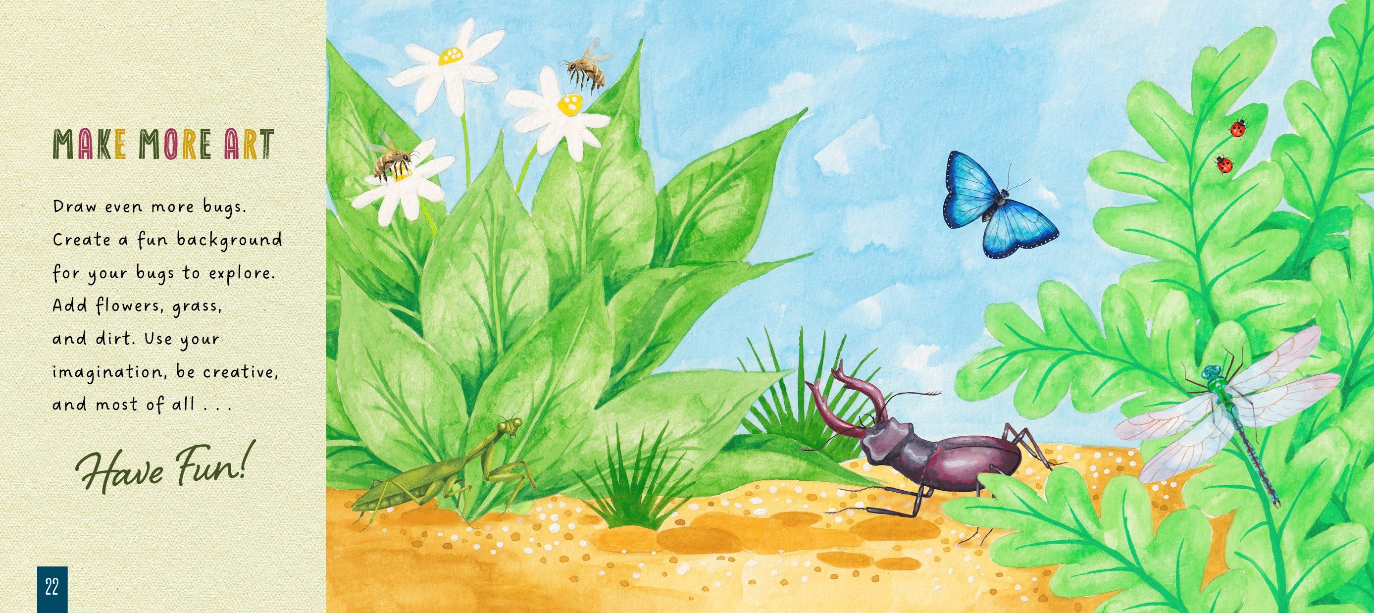 How to Draw Bugs by Hood. Sara; Illustrated by Spenceley. Annabel 20 9798896851806_2