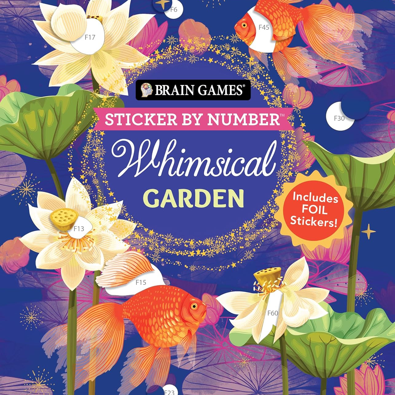 Sticker By Number: Whimsical World by Brain Games 20 9798897460373