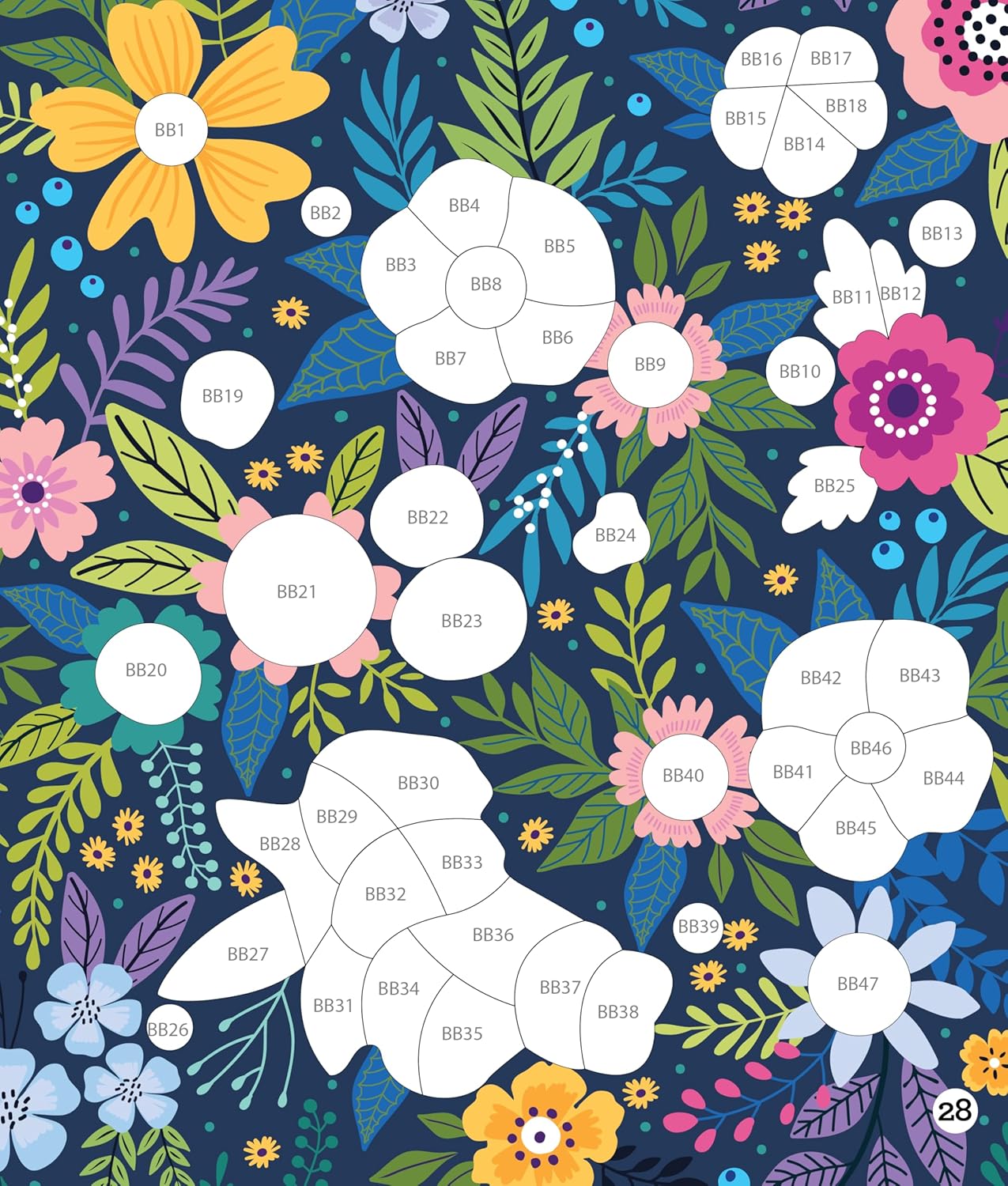 Sticker By Number: Whimsical World by Brain Games 20 9798897460373_5