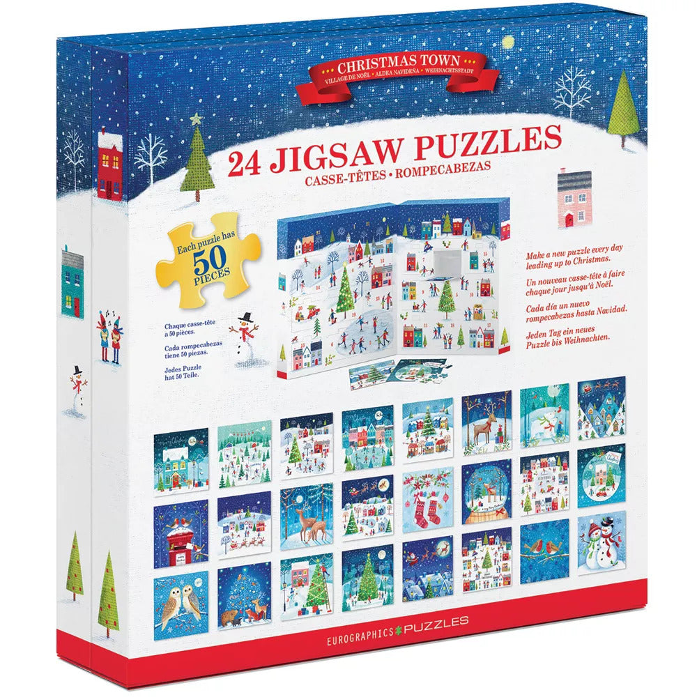 Christmas Town Advent Calendar Puzzles - Eurographics 9924-5805_2