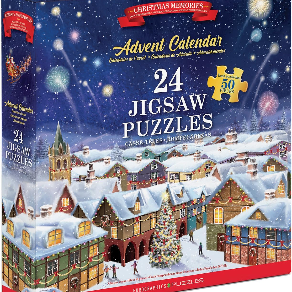 Christams Memories Advent Calendar 24 (50 Pc) Jigsaw Puzzles - Treadwell. Simon 9924-5810