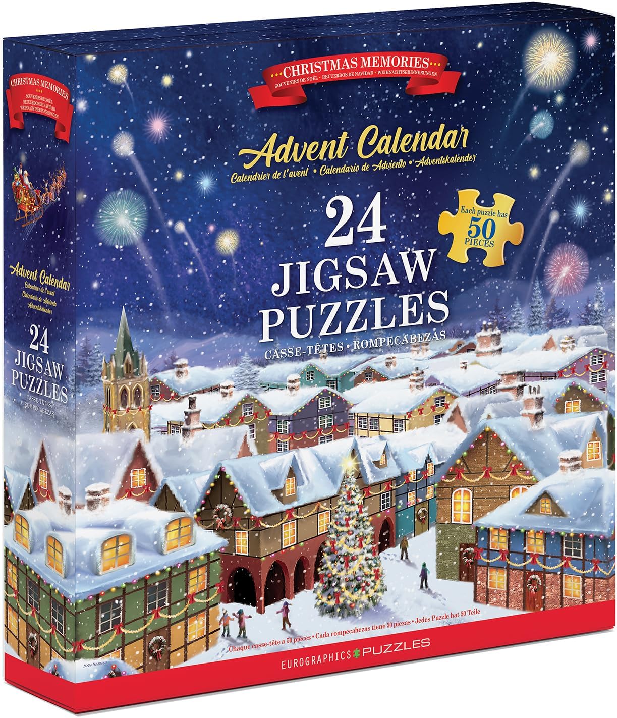 Christams Memories Advent Calendar 24 (50 Pc) Jigsaw Puzzles - Treadwell. Simon 9924-5810
