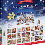 Christams Memories Advent Calendar 24 (50 Pc) Jigsaw Puzzles - Treadwell. Simon 9924-5810_1