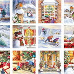 Christams Memories Advent Calendar 24 (50 Pc) Jigsaw Puzzles - Treadwell. Simon 9924-5810_2