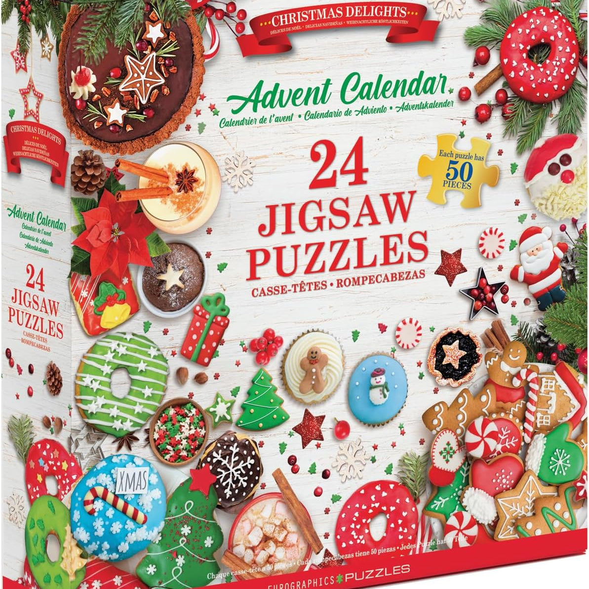 Christmas Delights Advent Calendar 24 Mini Puzzles - Eurographics 9924-5811_5ed688f1-46b2-4fb1-b057-fa5d42644ab8