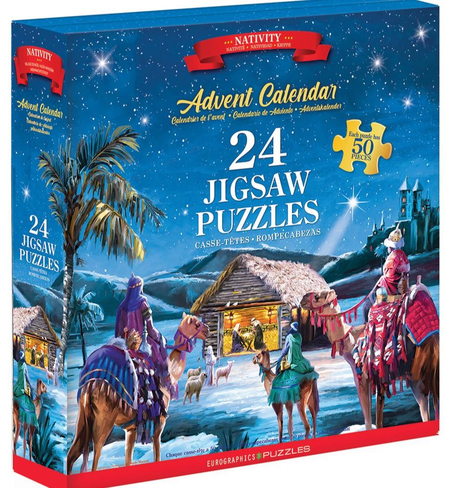 Nativity Advent Calendar Jigsaw Puzzle - Eurographics 9924-5918