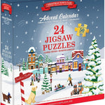 Christmas Town Fair Advent Calendar Puzzles - Eurographics 9924-5919