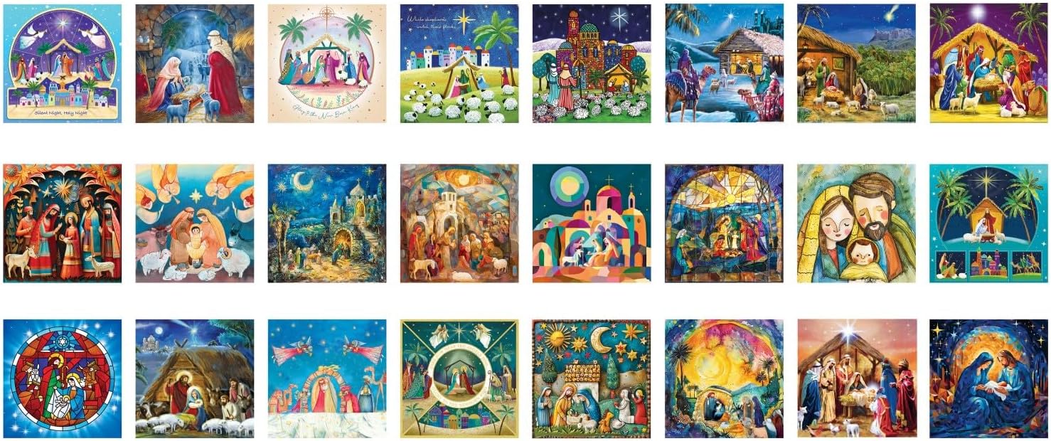 Christmas Town Fair Advent Calendar Puzzles - Eurographics 9924-5919_1