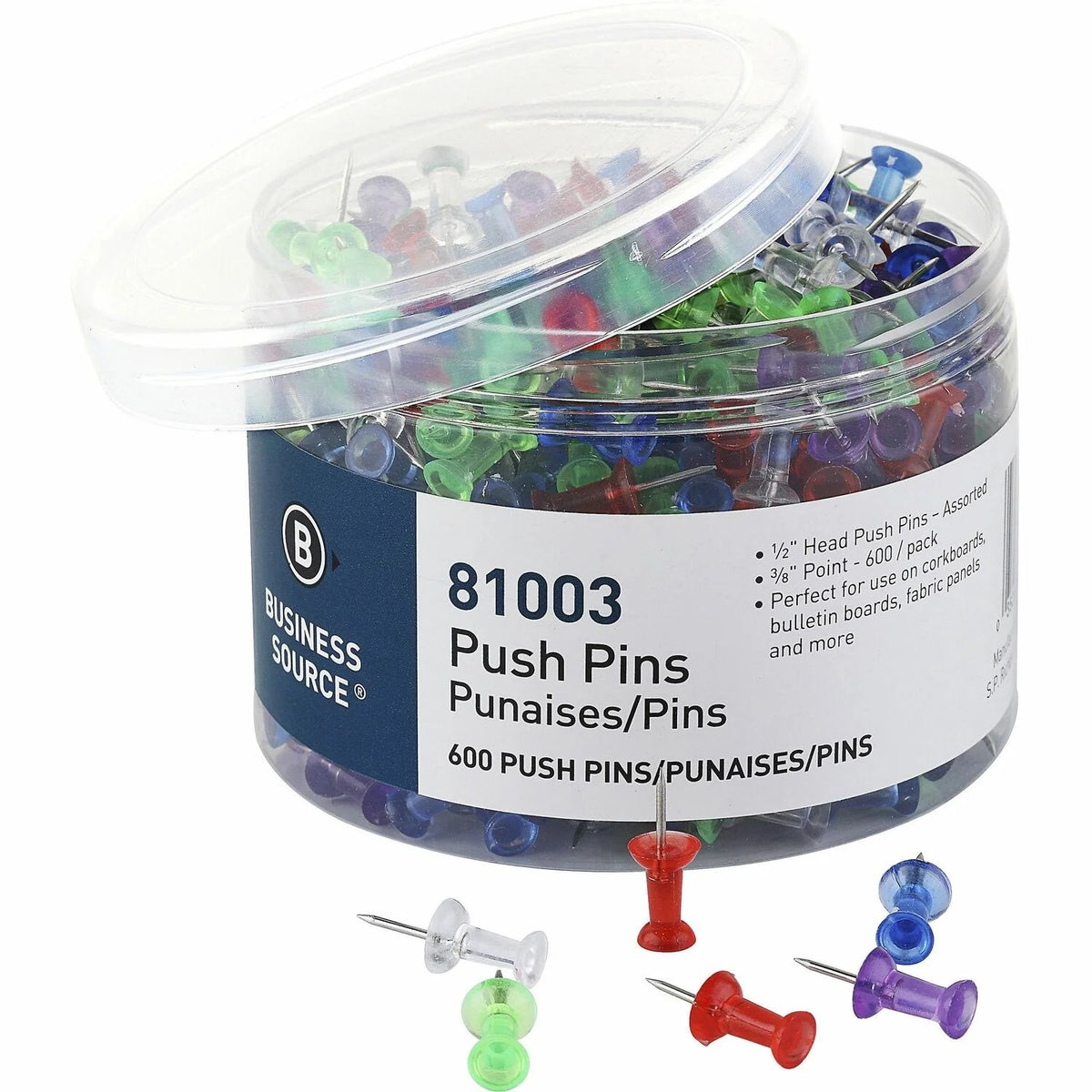 ASSORTED PUSH PINS – Jerrol's