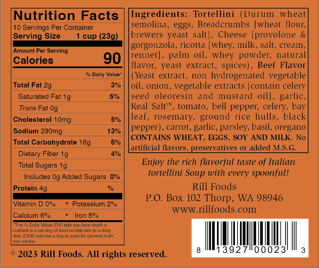 Thorpellini Tortellini Soup - Small AD-17302_3