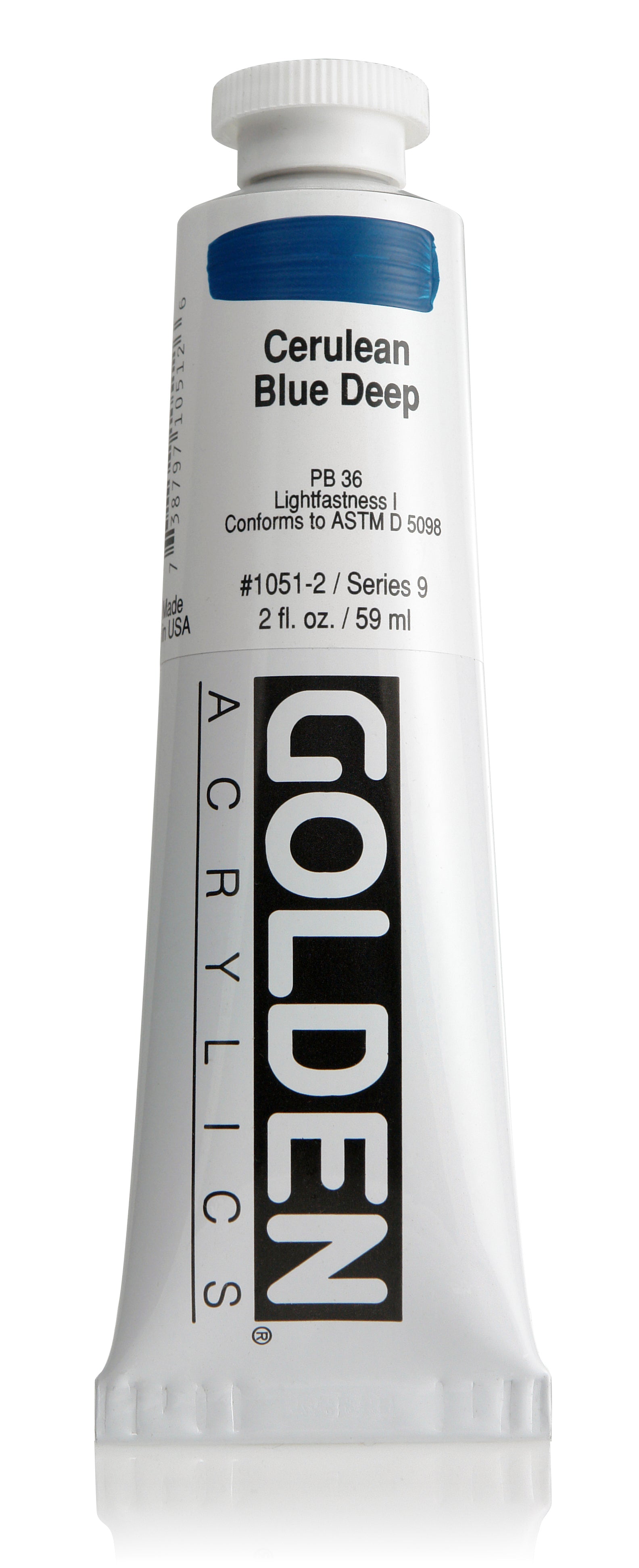 Hb Acrylic Paint Cerulean Blue Deep Arts & Crafts AD-18360_875539f6-4a9f-4287-9301-92f5aa473918