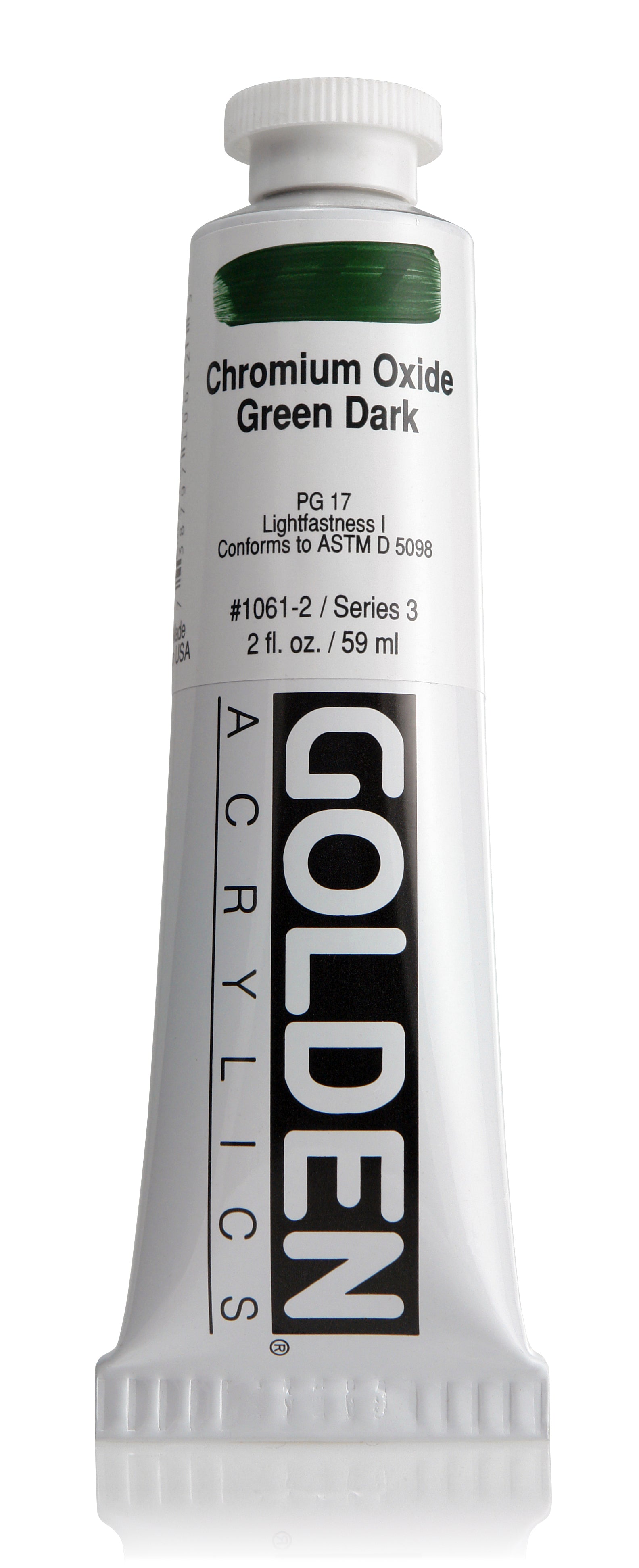 Hb Acrylic Paint Chrom Ox Green Dark 2Oz AD-18362_cffbabd2-093b-42d0-b870-3b011e9749c2