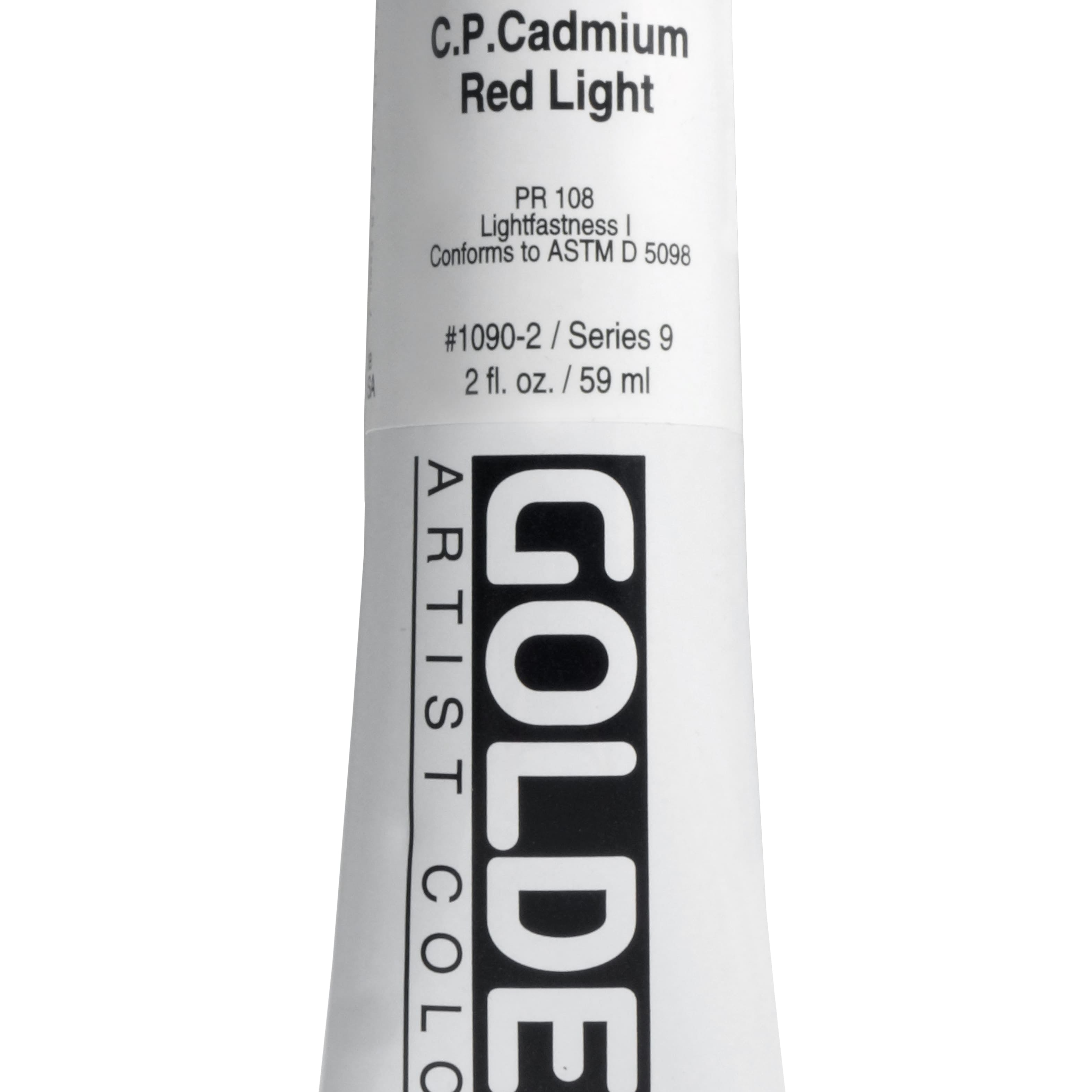 Golden Heavy Body Acrylic Cp Cad Red Lt 2 Oz Arts & Crafts AD-18365_7c53ee47-3cf0-4ee2-8b6f-2fb3a3ca240f