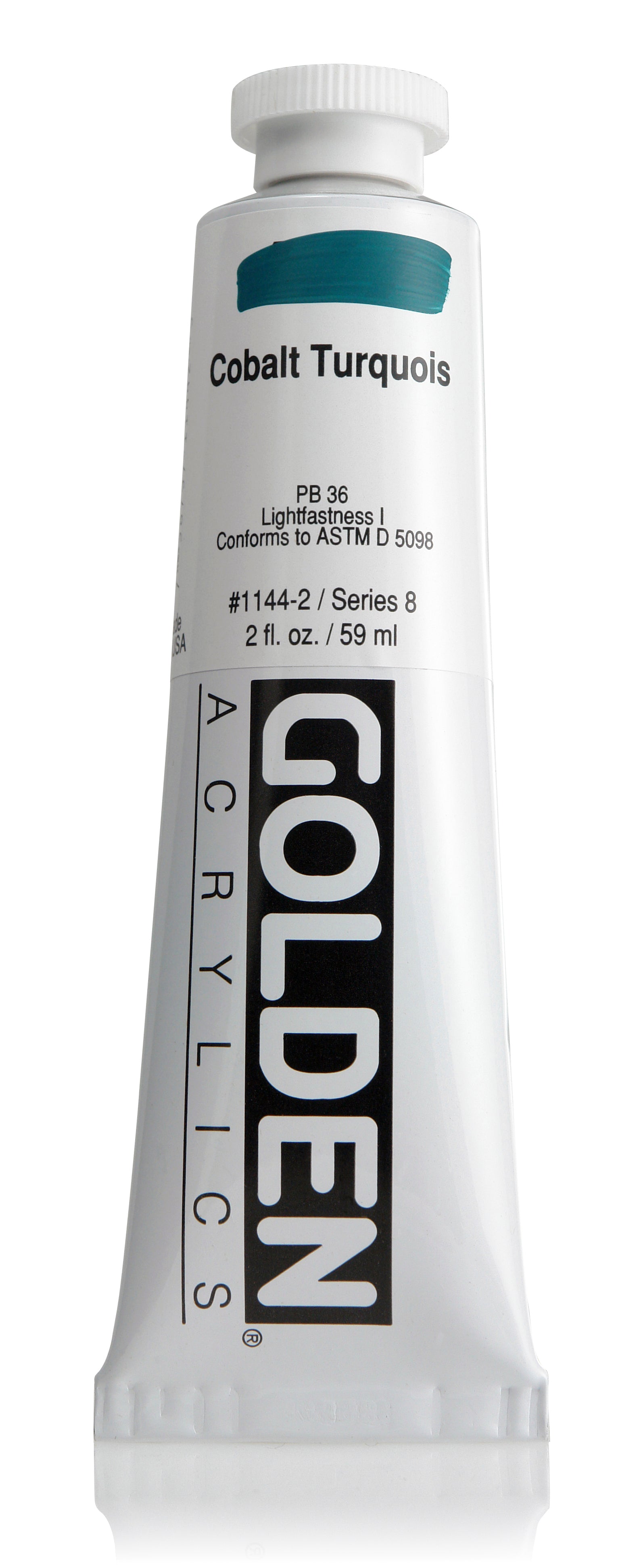 Hb Acrylic Paint Cobalt Turquoise 2Oz Arts & Crafts AD-18371_6e32bd10-01e1-40be-8f24-8f6018422fa3