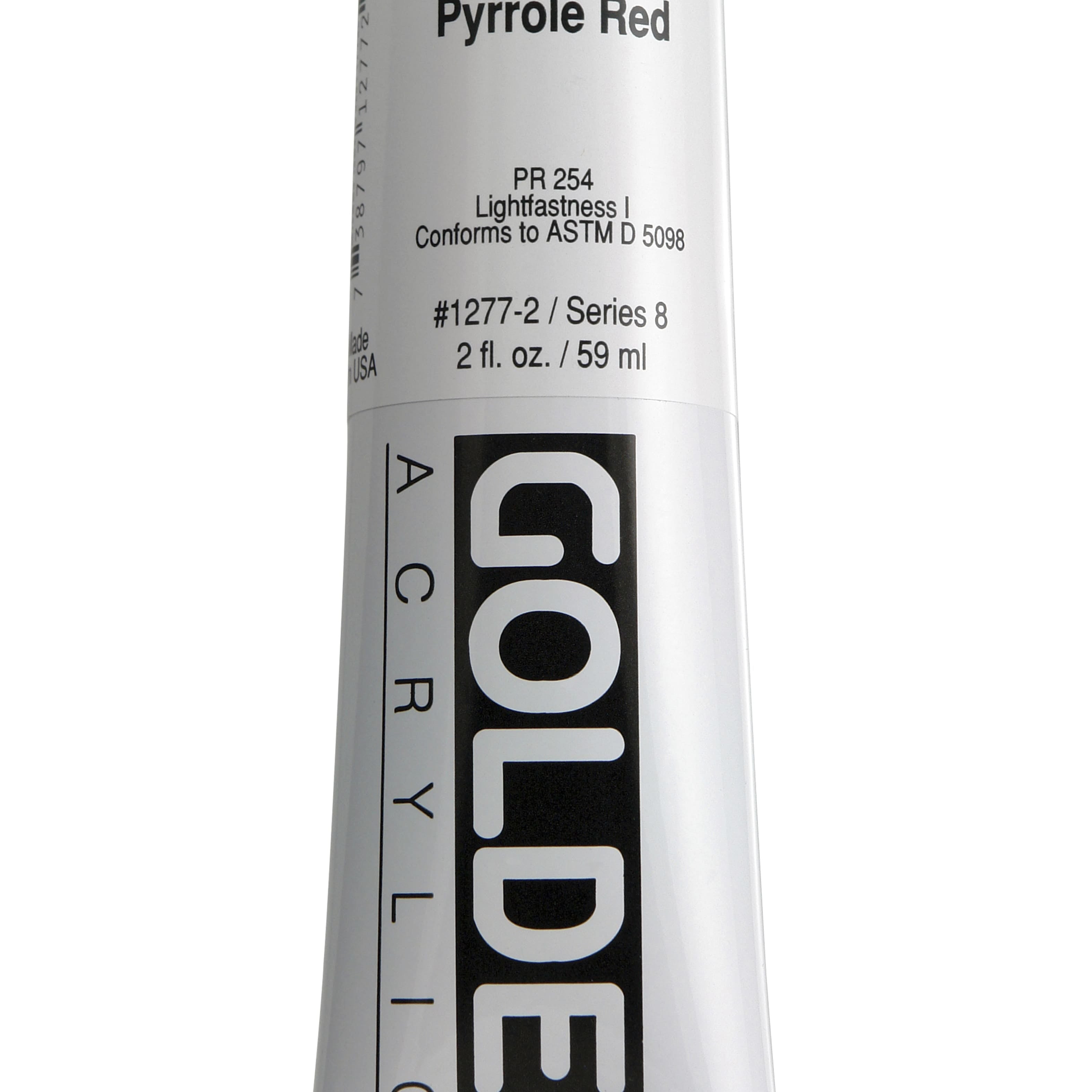 Golden Heavy Body Acrylic Pyrrole Red 2 Oz Arts & Crafts AD-18391_c88889e0-aa3f-44cf-a488-cee0a3a09b7a