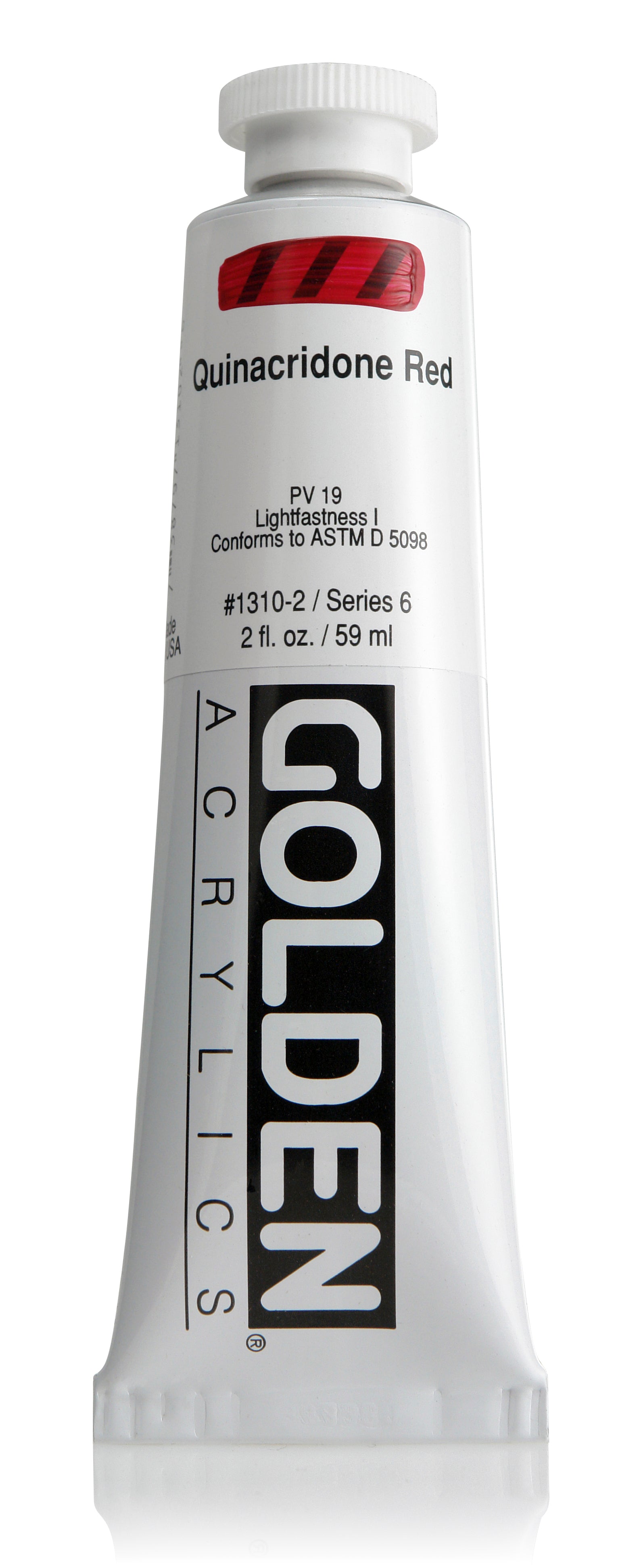Golden Heavy Body Acrylic Quin.Red 2 Oz Arts & Crafts AD-18397_37d3a5fe-dfa1-4ba5-baf4-c3c17814f7ae