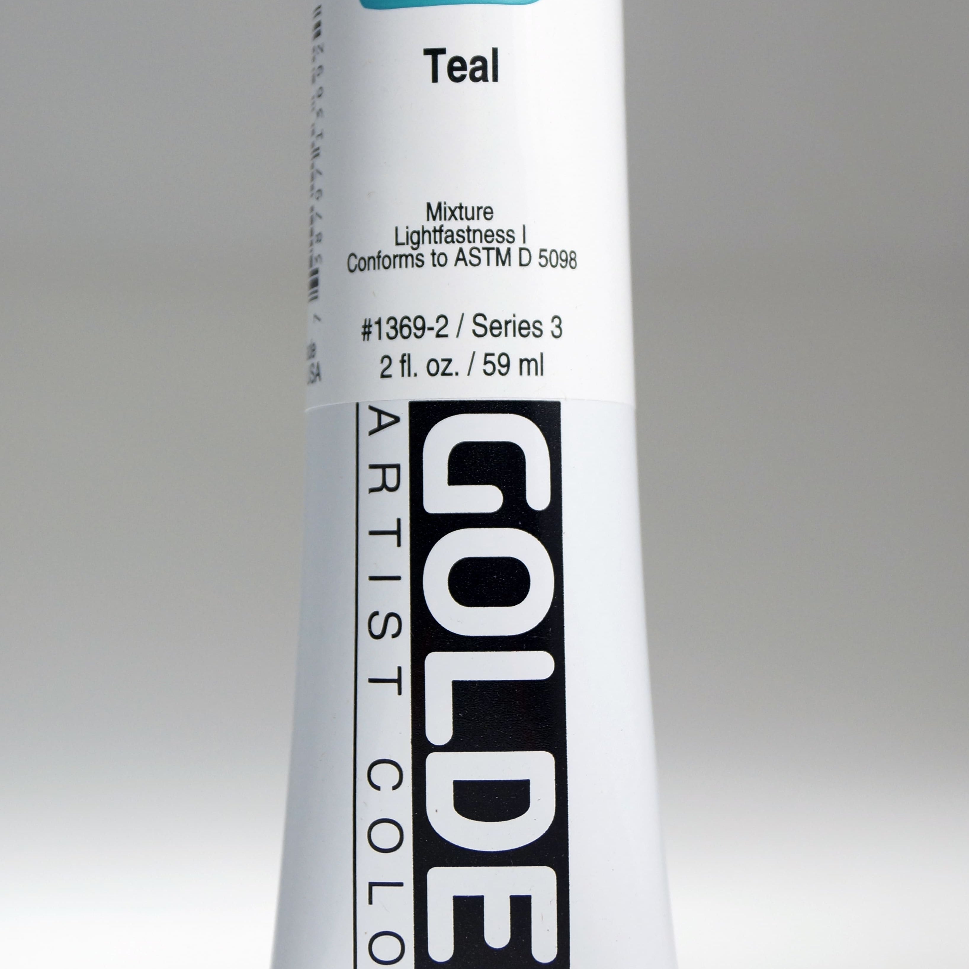 Golden Heavy Body Acrylic Teal 2 Oz Arts & Crafts AD-18402_eba8e04f-65ff-4638-819e-259443f723d5