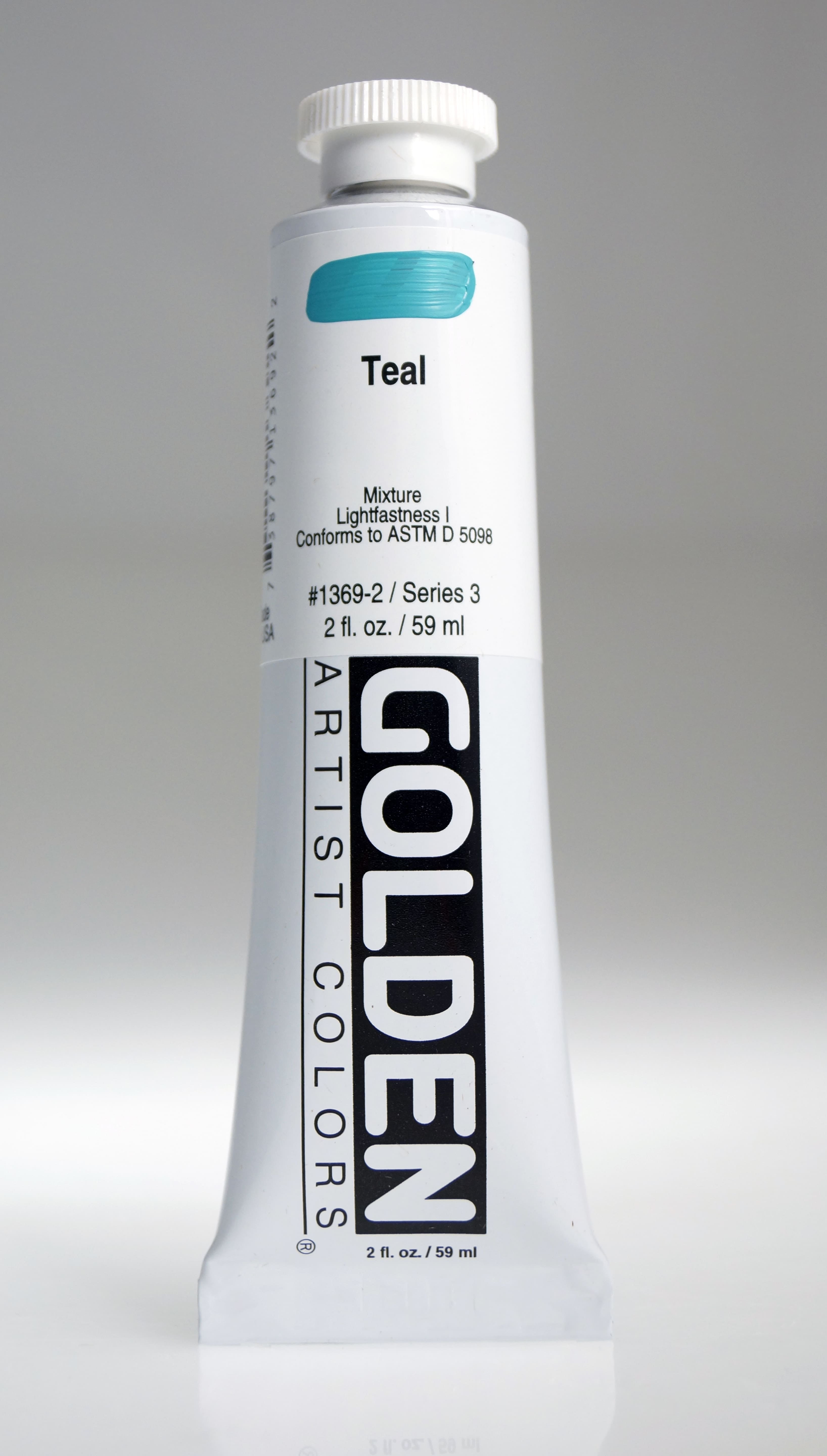 Golden Heavy Body Acrylic Teal 2 Oz Arts & Crafts AD-18402_eba8e04f-65ff-4638-819e-259443f723d5