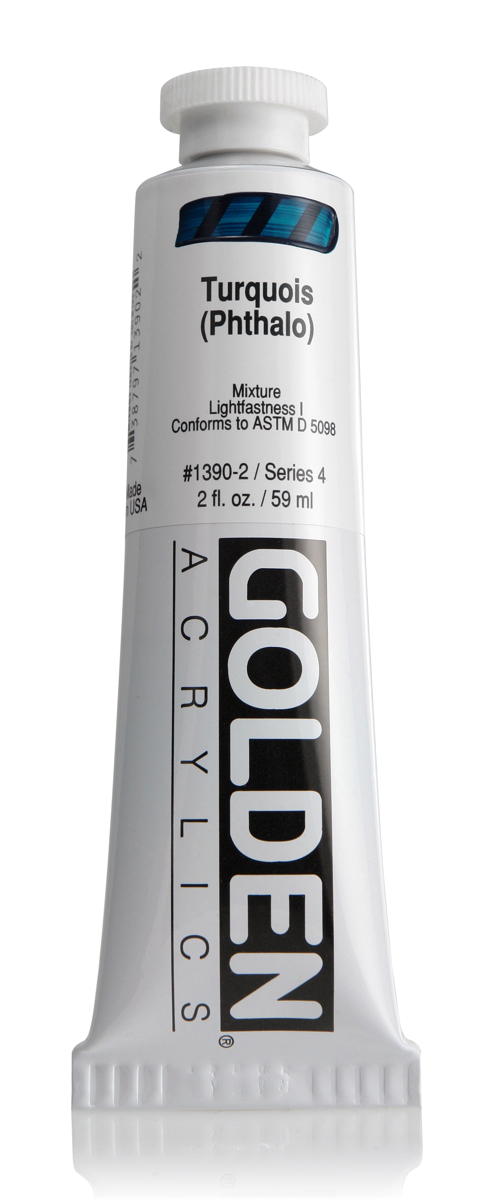 Hb Acrylic Paint Turquoise Pthalo 2Oz Arts & Crafts AD-18405_8d0ba4ee-59b3-4ca6-8d4c-04a6270d5abb
