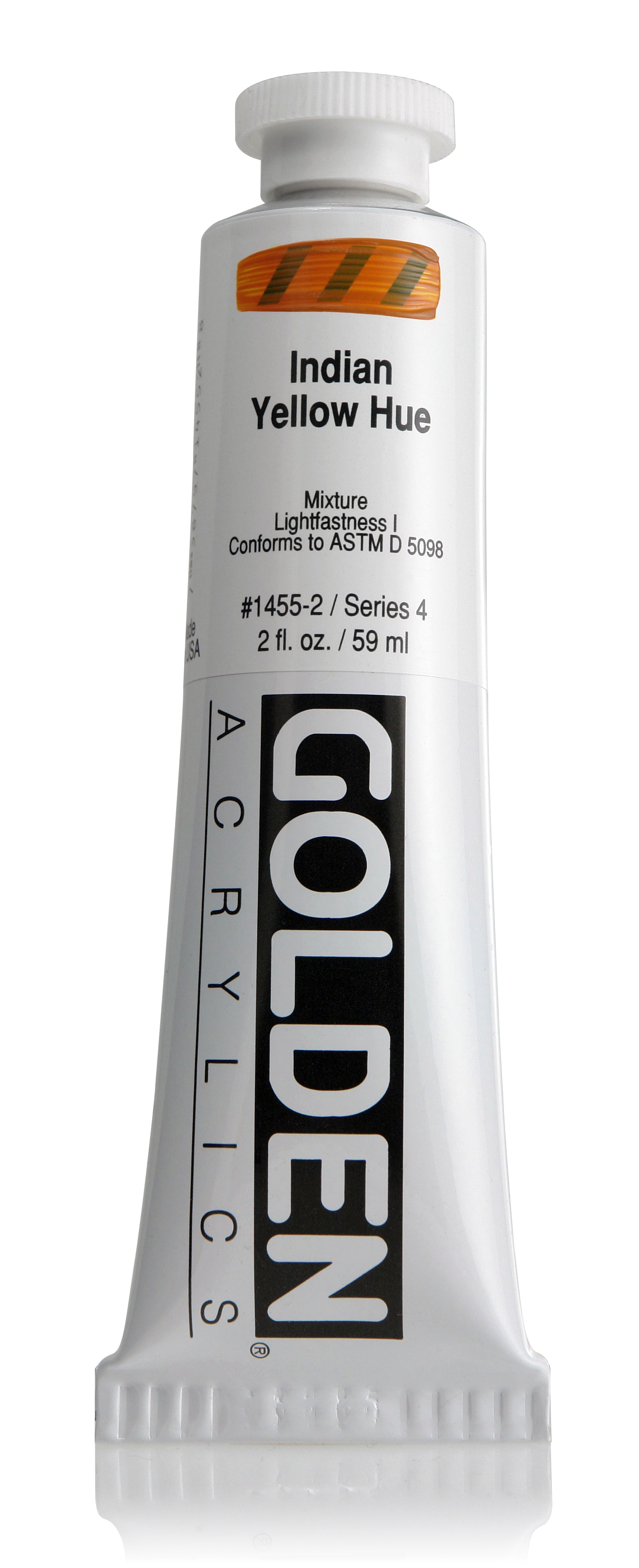 Hb Acrylic Paint Indian Yellow Ow Hue 2Oz Arts & Crafts AD-18412_dbde8d0a-cd08-4b03-8b2f-ac30aead2d9f