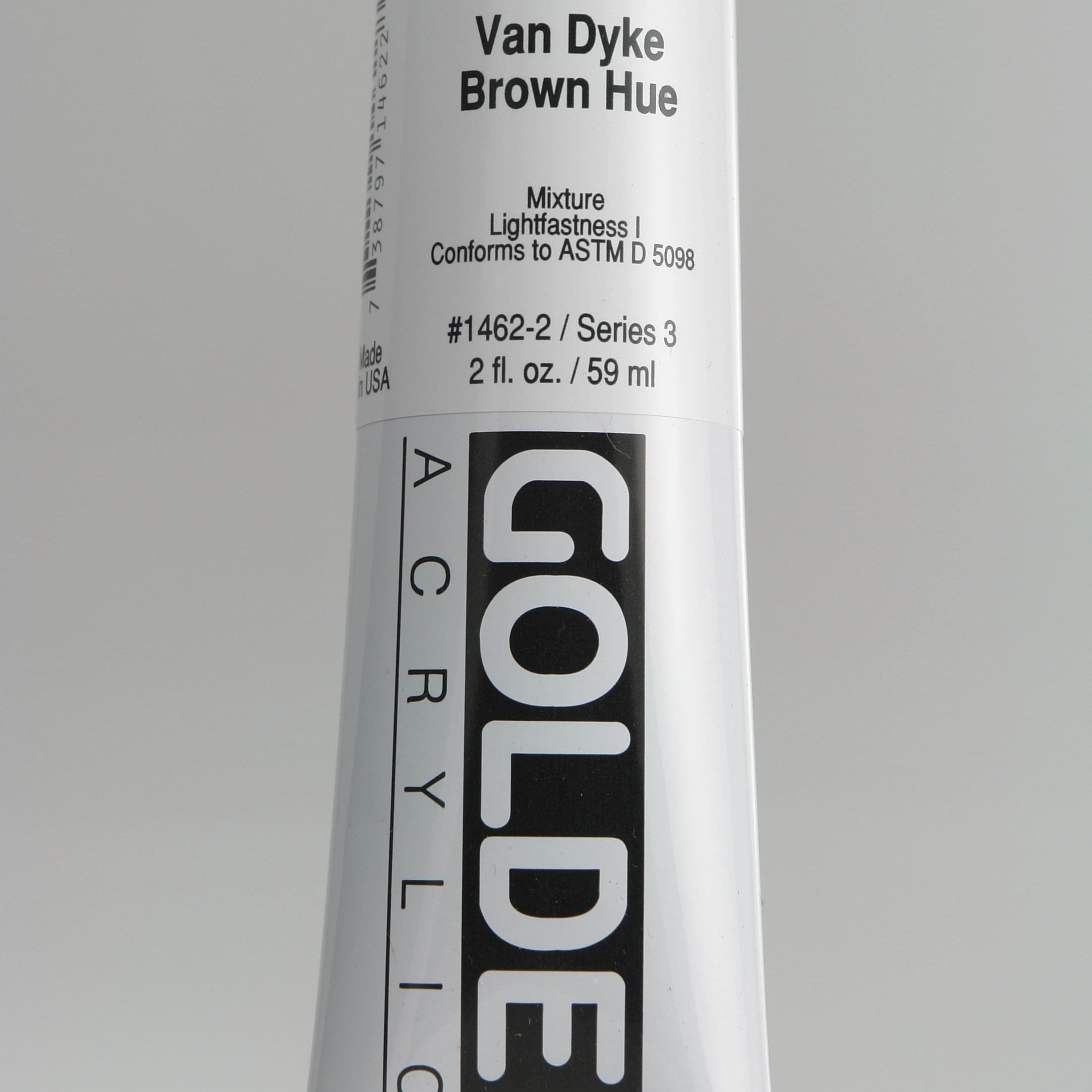 Golden Heavy Body Acrylic Hist Van Dyke Hue 2 Oz Arts & Crafts AD-18417_a09840cb-a798-477e-b872-7507166eb6b8
