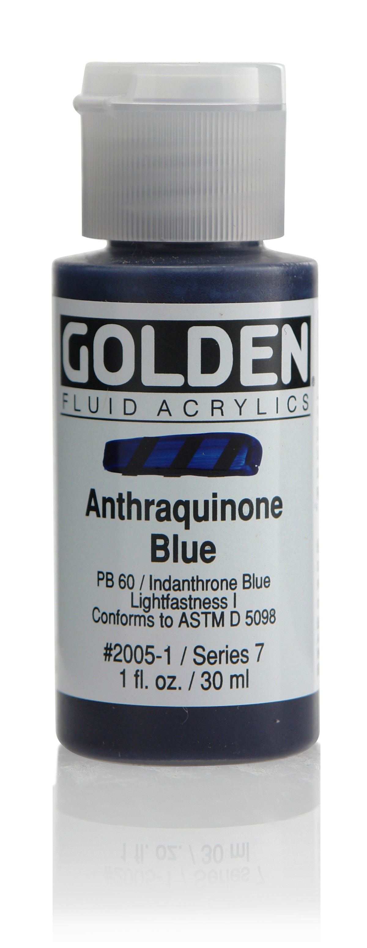 Fluid Acrylic Paint Anthraquin Blue 1Oz Arts & Crafts AD-18433_098a69e1-2b3f-4505-8596-2163fdc848a4