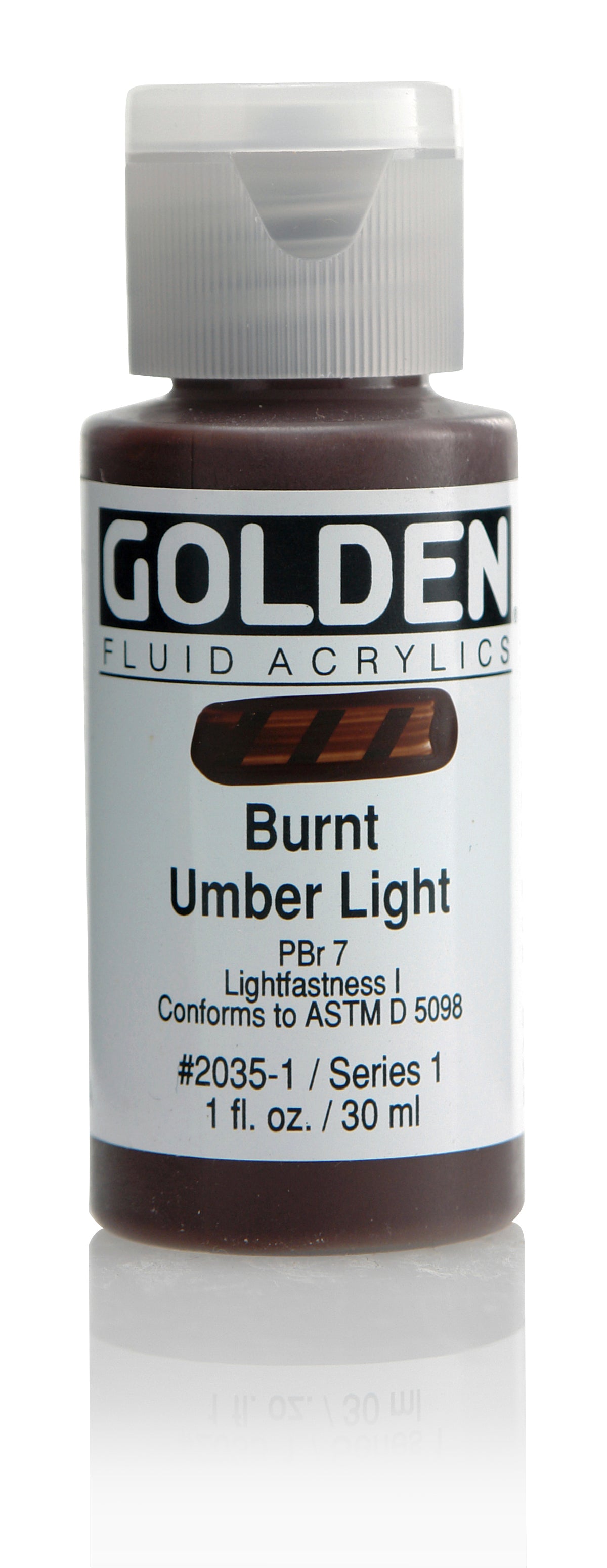 Fluid Acrylic Paint Burnt Umber Lt 1Oz Arts & Crafts AD-18436_3b64afc9-6bb4-4efe-902a-c50baae43cd5