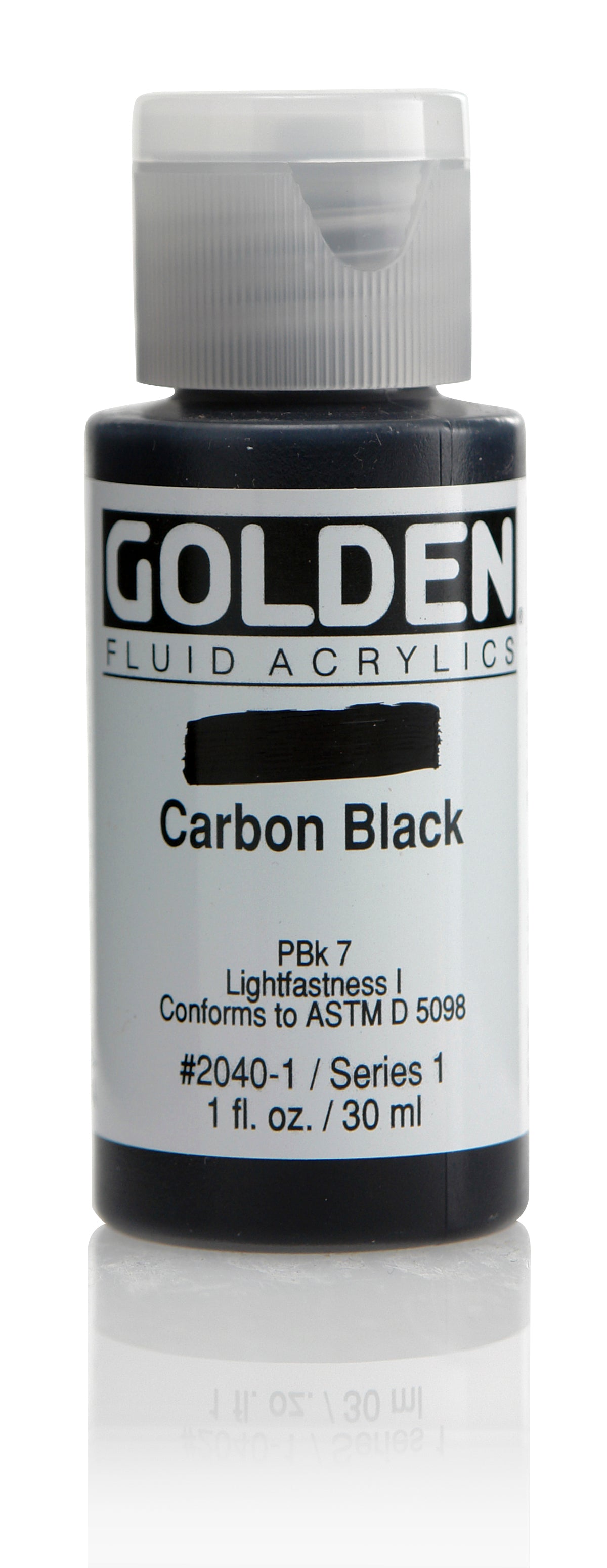 Fluid Acrylic Paint Carbon Black 1Oz Arts & Crafts AD-18437_f6bc6173-d228-4ce4-8ff2-44079023acab