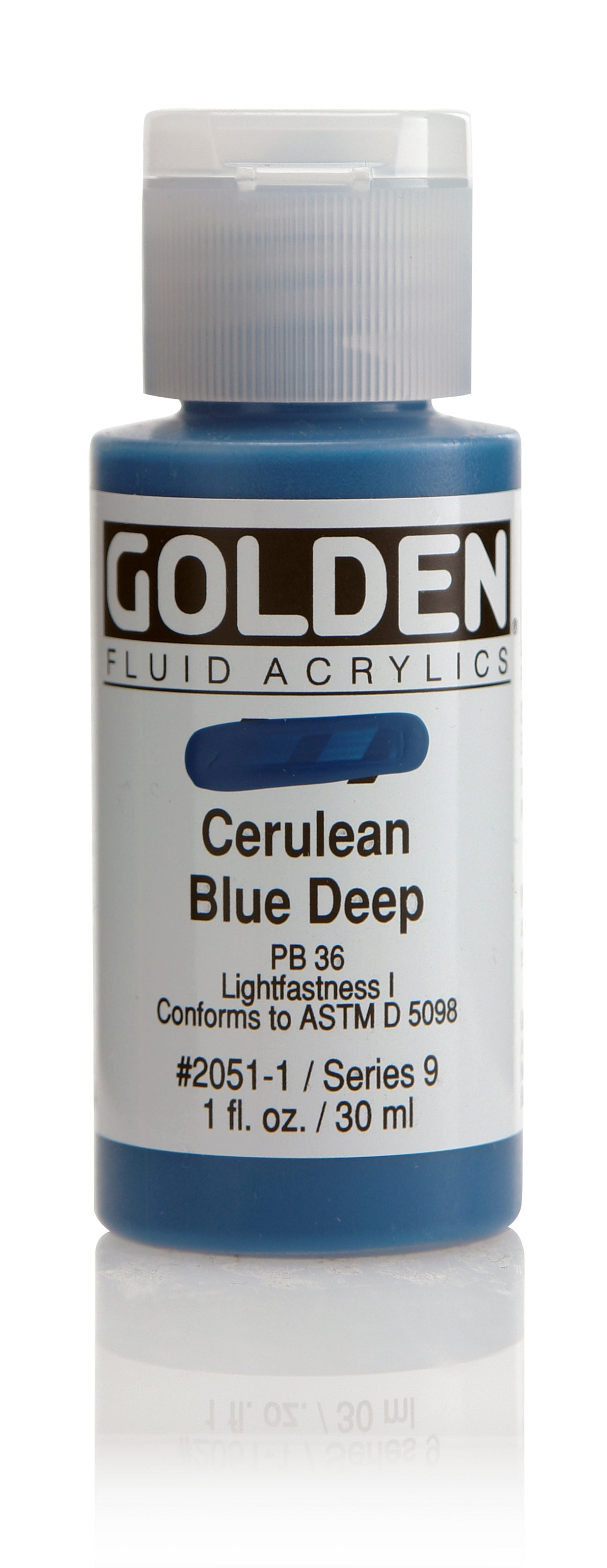 Fluid Acrylic Paint Cerul Blue Deep 1Oz Arts & Crafts AD-18439_94d0c554-3ee6-4278-9474-1b90c3ae11af