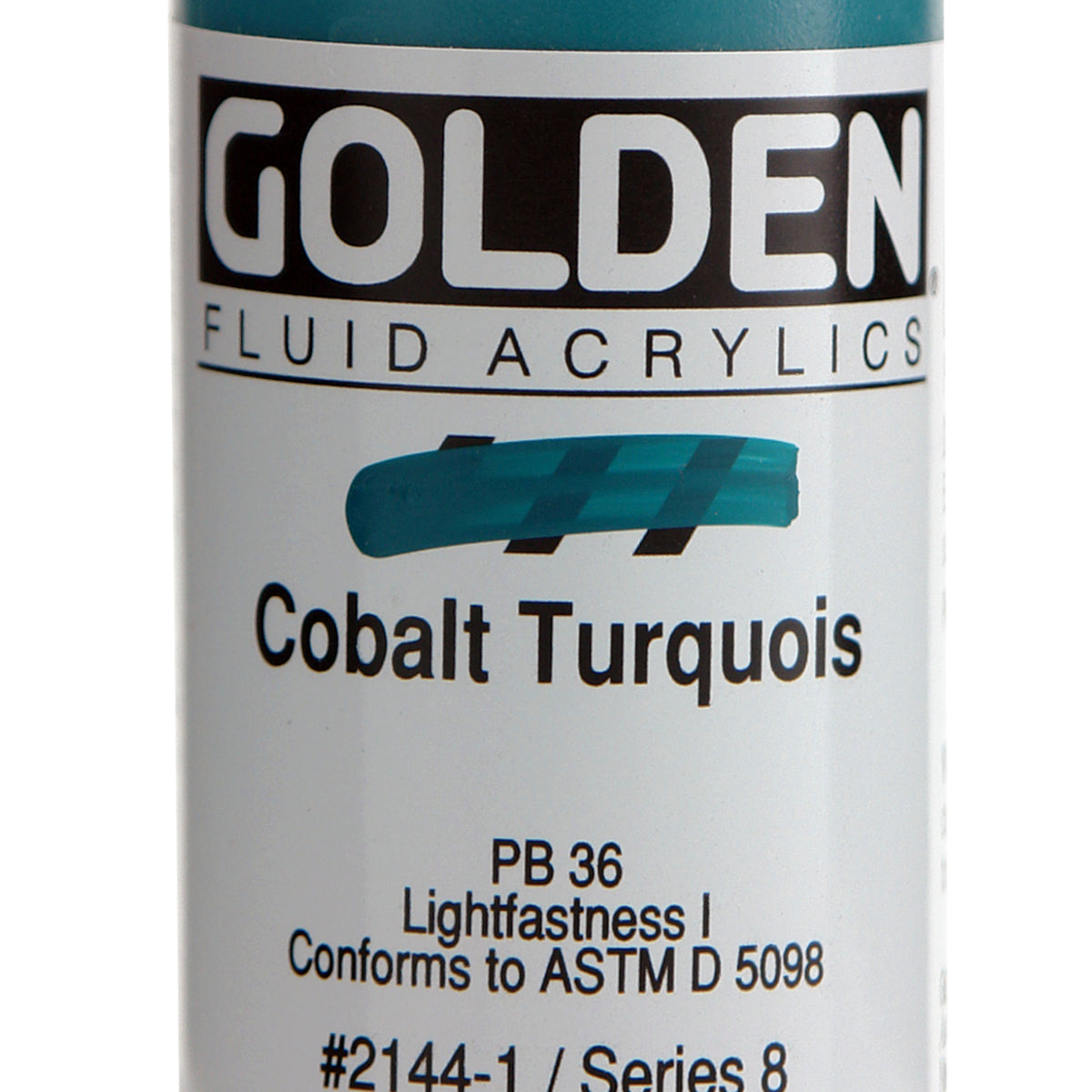 Fluid Acrylic Paint Cobalt Turquois 1Oz Arts & Crafts AD-18442_37a06a41-5091-4e7c-8597-09daa5c1d768