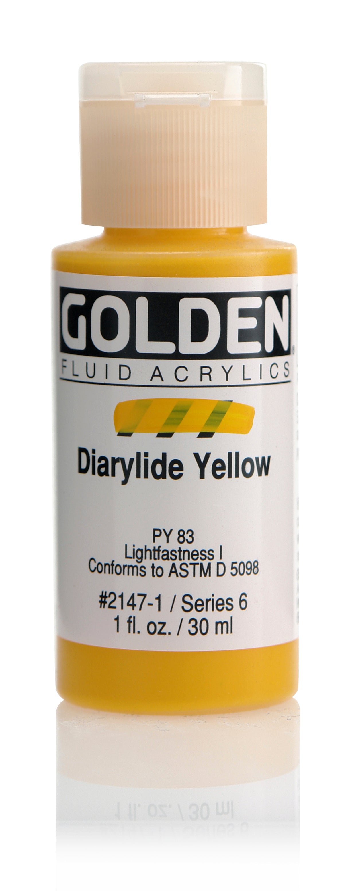 Fluid Acrylic Paint Diarylide Yel. 1Oz Arts & Crafts AD-18443_5797776b-2762-470d-ae11-a6895f0eb0b1