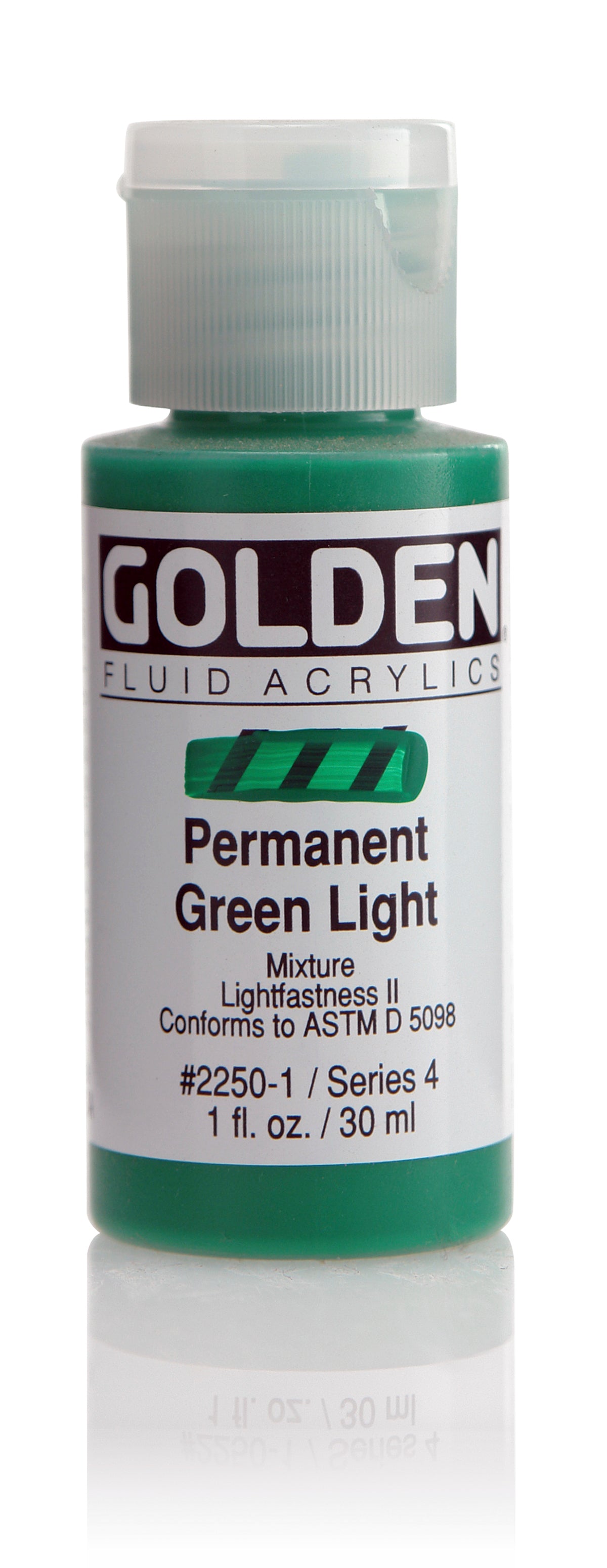 Golden Fluid Acrylic Perm.Green Lt. 1 Oz Arts & Crafts AD-18454_fb321f74-c067-4a14-aed4-70d4ca05b95f