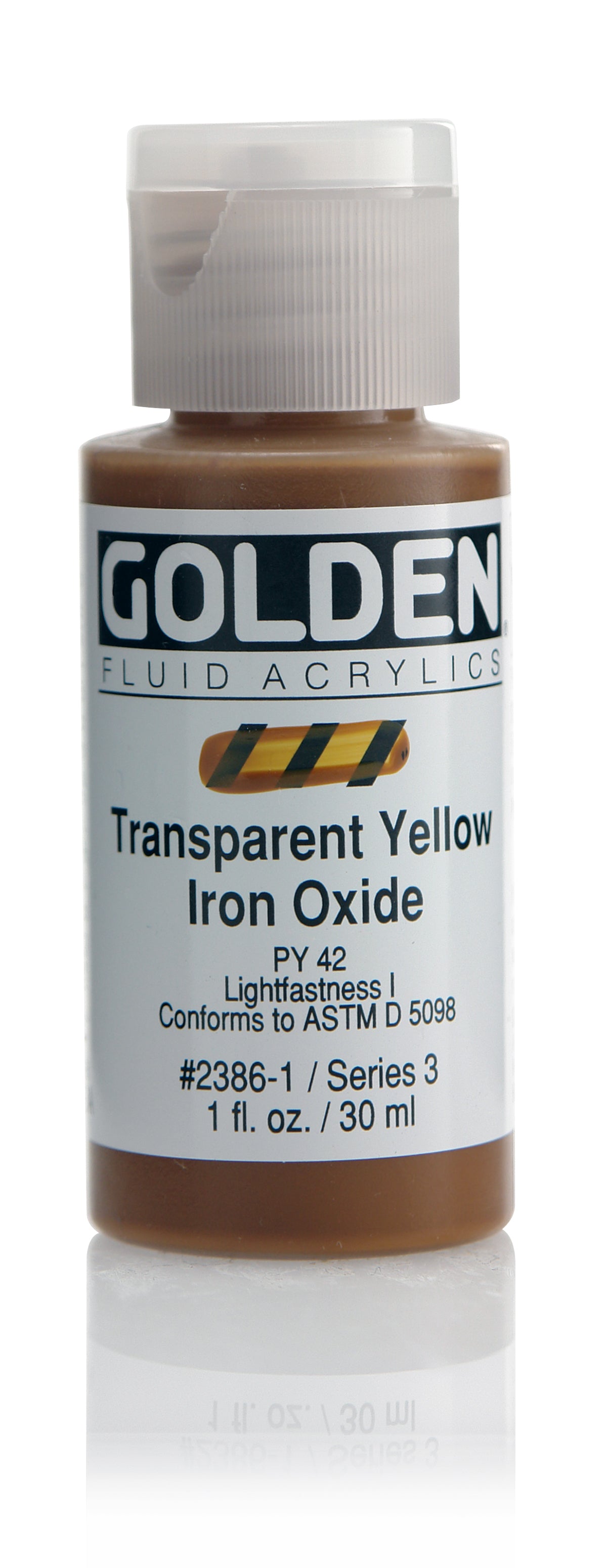 Fluid Acrylic Paint Trn Yellow Owiron Ox Arts & Crafts AD-18475_acfdf545-280b-420e-9d12-381383cd5825