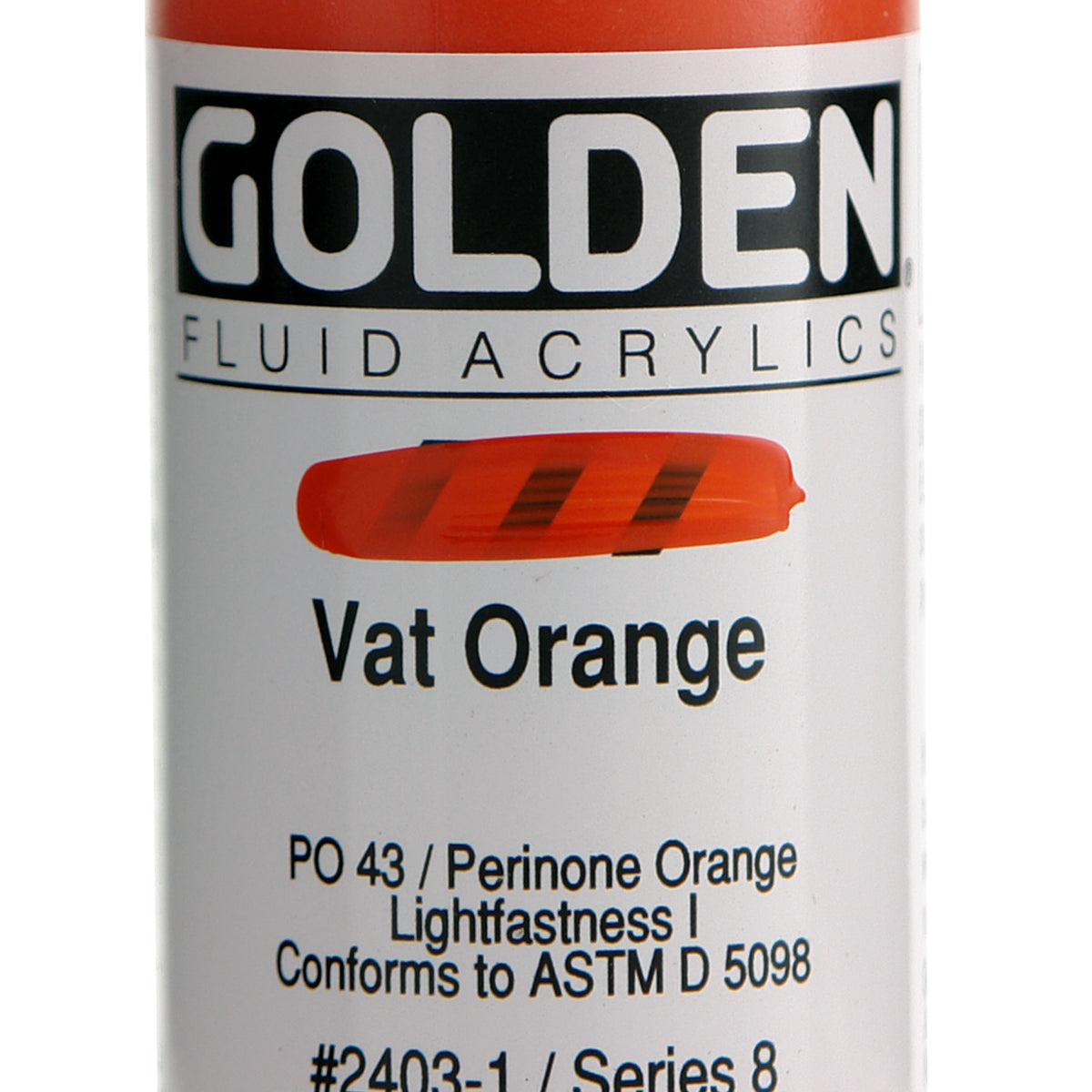 Fluid Acrylic Paint Vat Orange 1Oz Arts & Crafts AD-18479_e5952616-ed77-43d3-a500-80b45525f04c