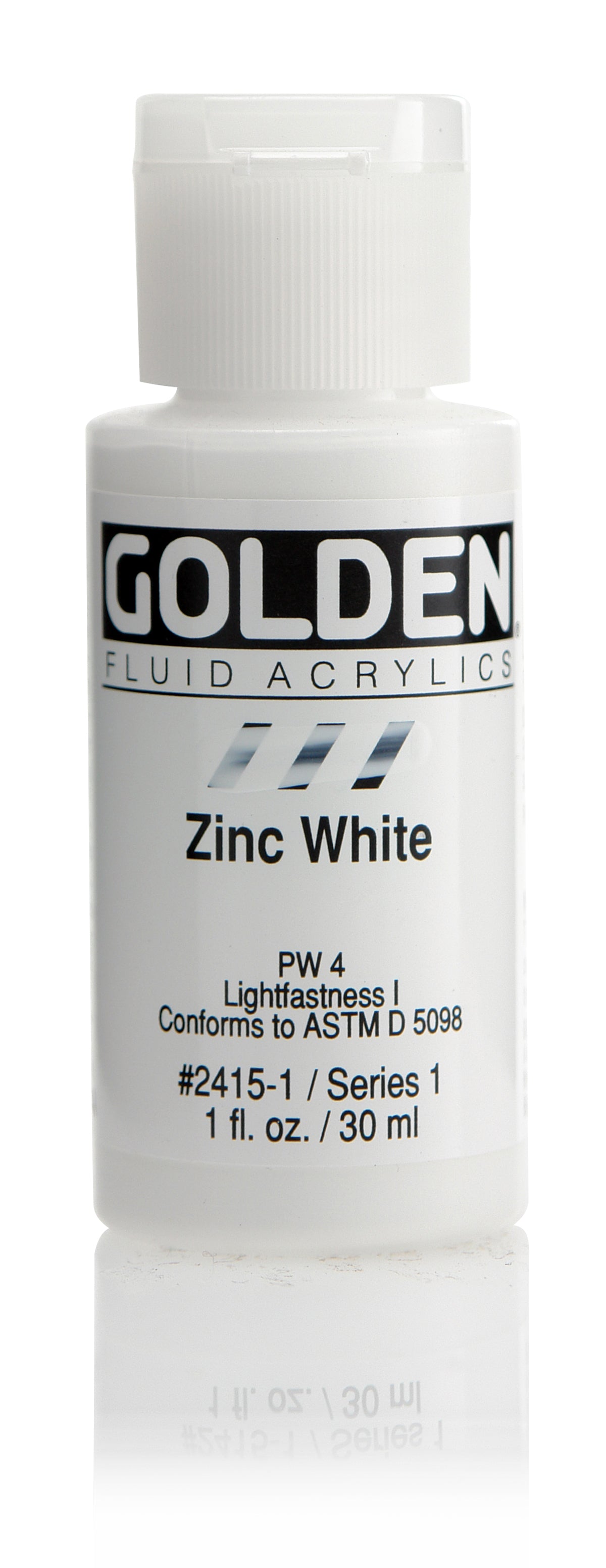 Fluid Acrylic Paint Zinc White 1Oz Arts & Crafts AD-18483_d8fb675d-dd7d-4b1c-bee3-7ebc1064cc93