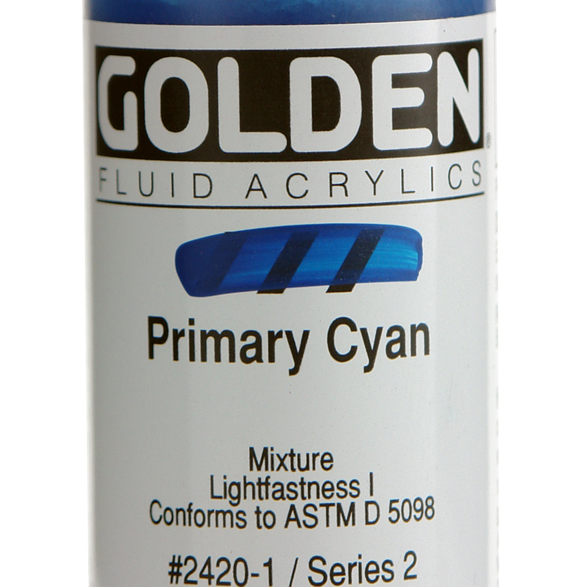 Fluid Acrylic Paint Primary Cyan 1Oz Arts & Crafts AD-18486_af8da450-5f80-4d69-a87f-d7af2dddc9e3