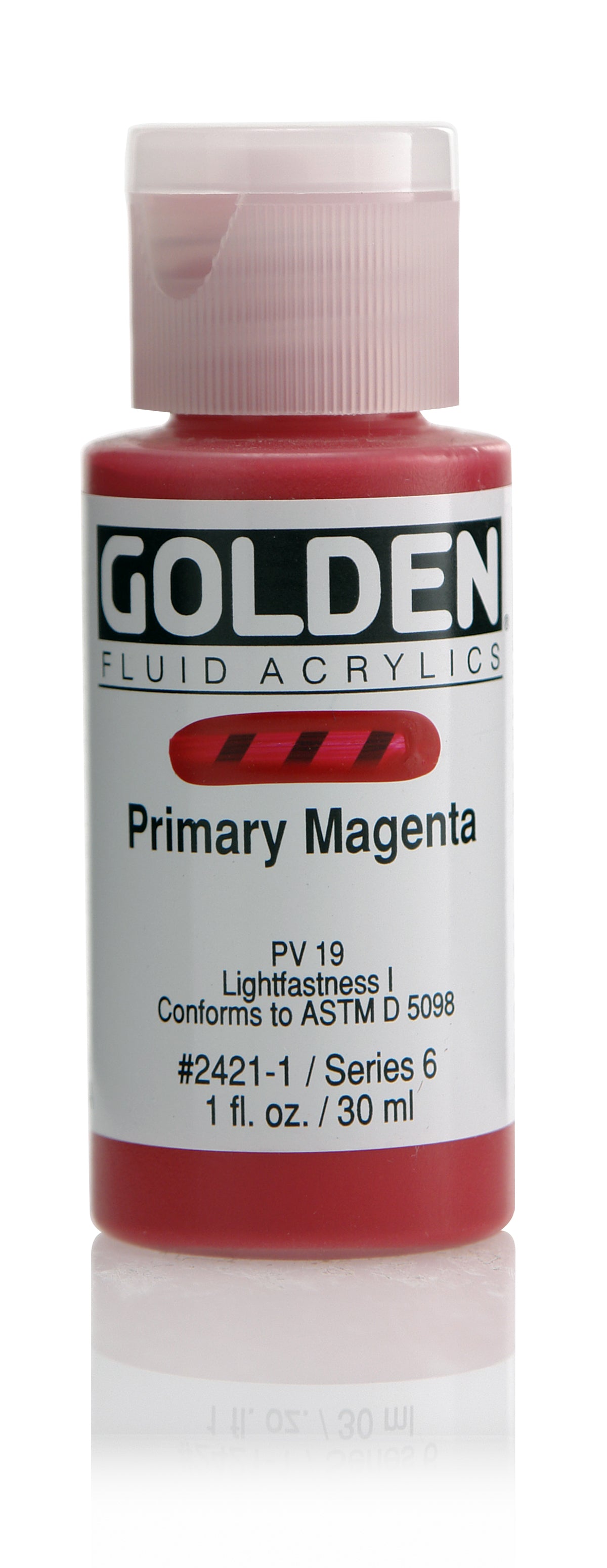 Fluid Acrylic Paint Primary Magenta 1Oz Arts & Crafts AD-18487_166c600d-be1d-4fb1-8d34-fed6403327d9