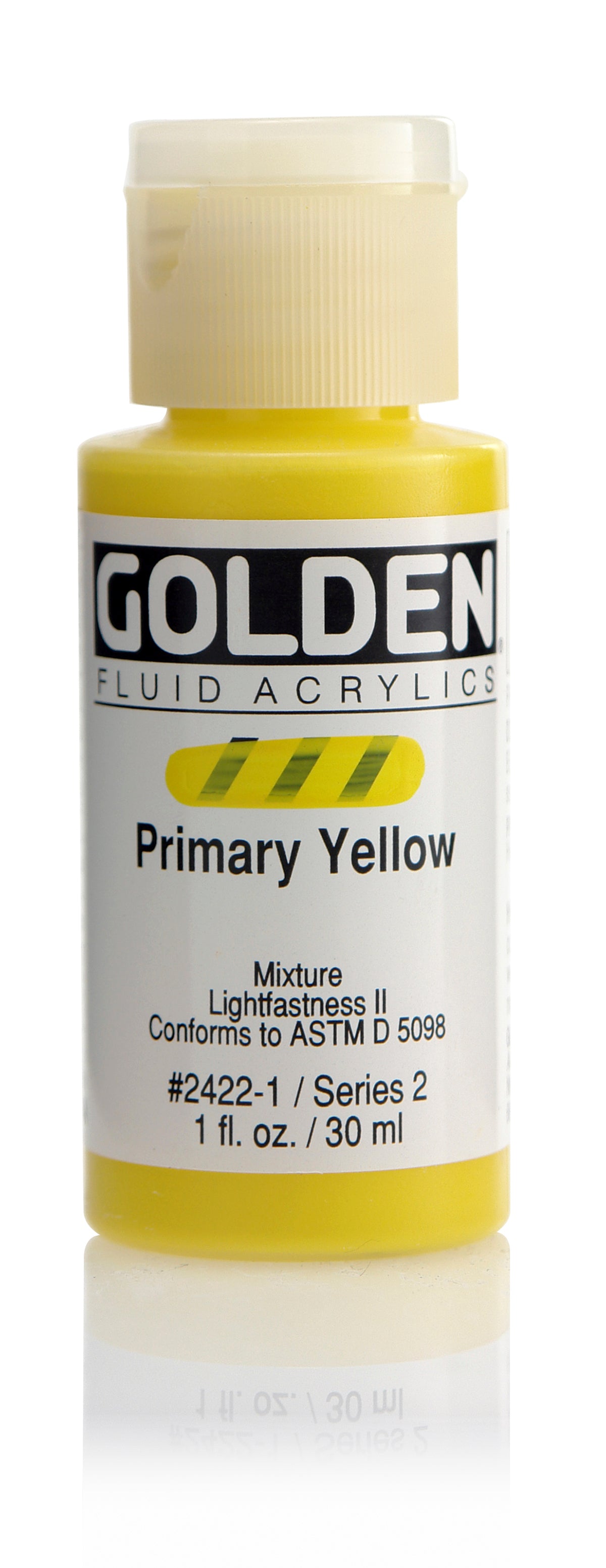 Fluid Acrylic Paint Primary Yellow Ow 1Oz Arts & Crafts AD-18488_5600e5a6-2f9e-4680-b847-0ff480f98cc0