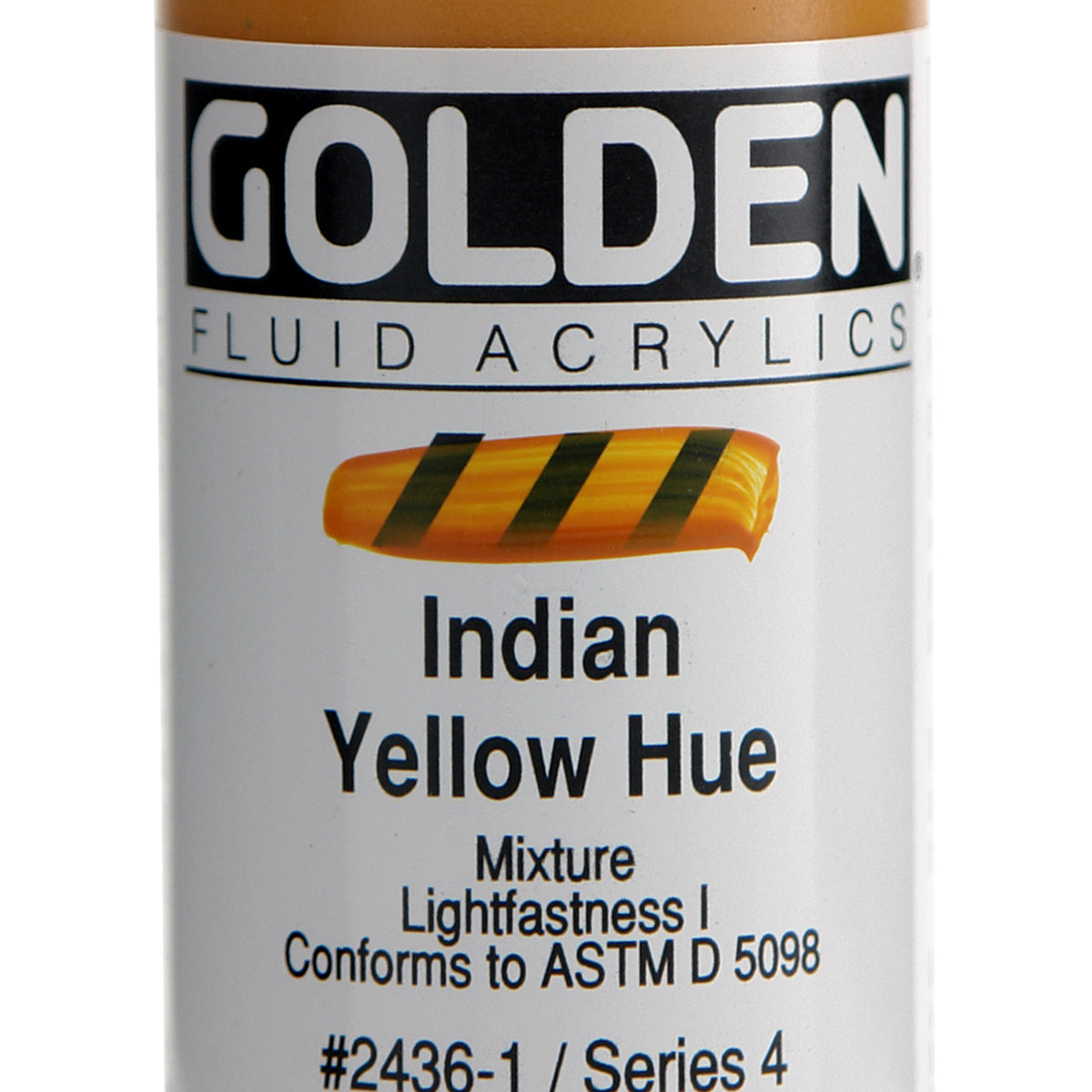 Fluid Acrylic Paint Ind Yellow Owhue 1Oz Arts & Crafts AD-18490_e2aac438-e415-494f-88c8-1e432243d96a