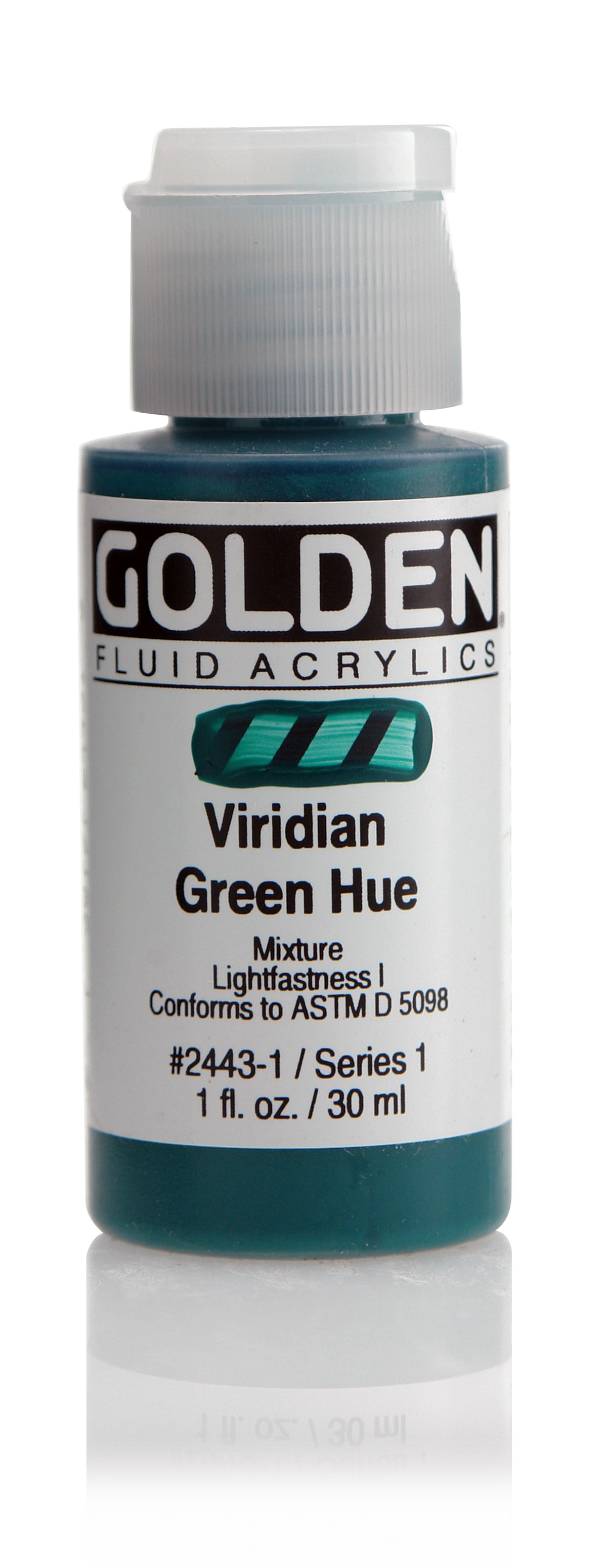 Fluid Acrylic Paint Vir Green 1Oz Arts & Crafts AD-18496_c35a5ac4-083f-48f5-a4cb-182381518d26