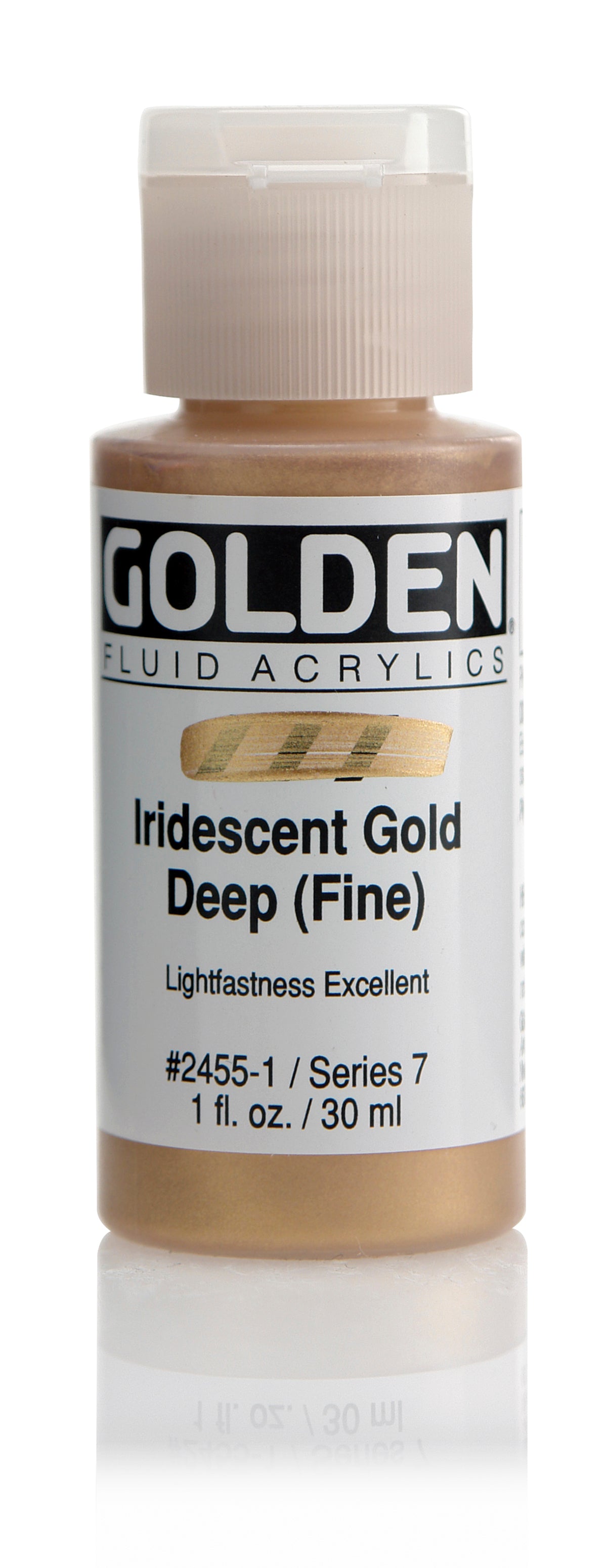 Fluid Acrylic Paint Iridescent Deep Gold 1Oz Arts & Crafts AD-18502_c367f0c3-7d1a-4622-ad0c-30f588bc3e97
