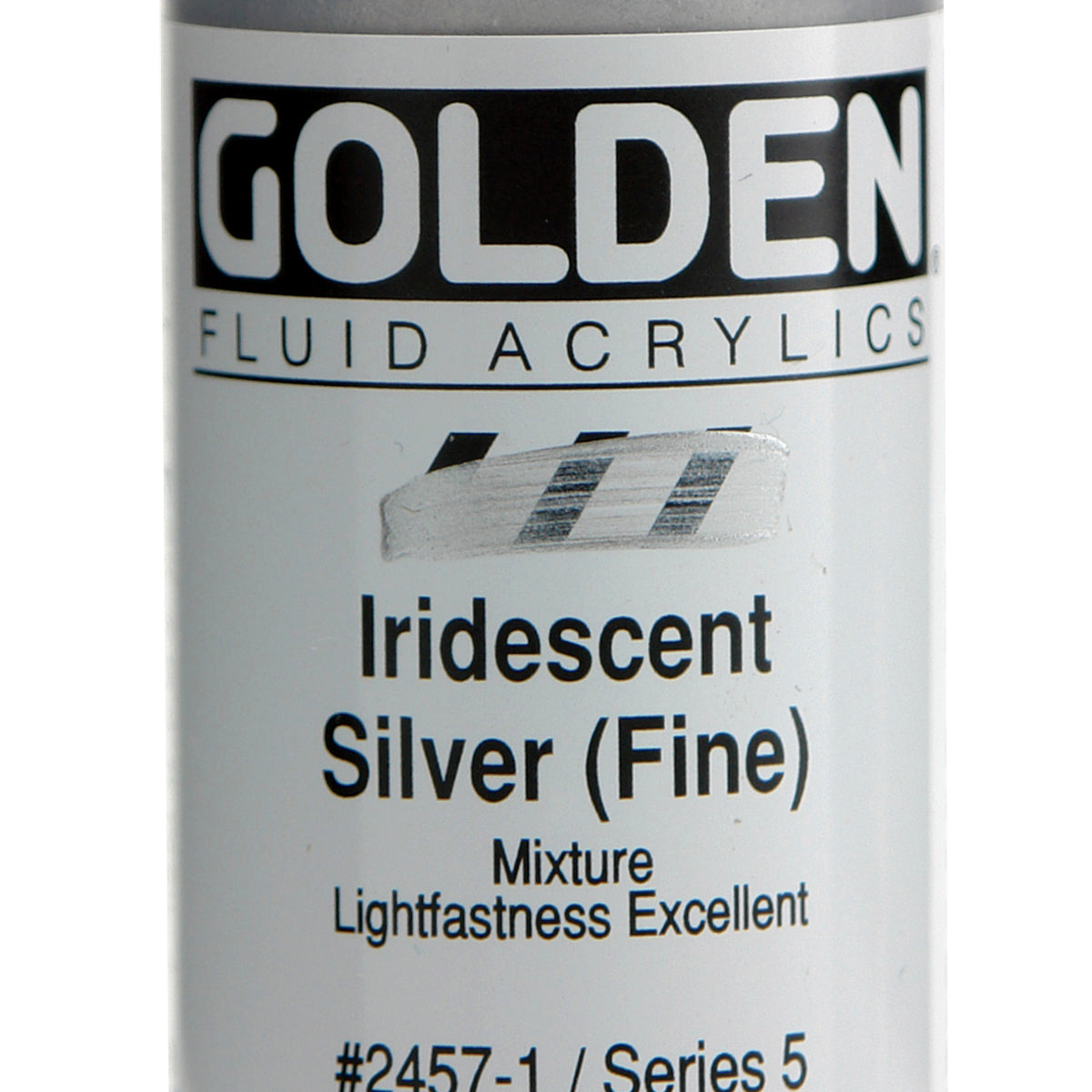 Fluid Acrylic Paint Iridescent Silver 1Oz Arts & Crafts AD-18504_e3f25281-33a5-4ff8-9d8b-c8694cf7602f
