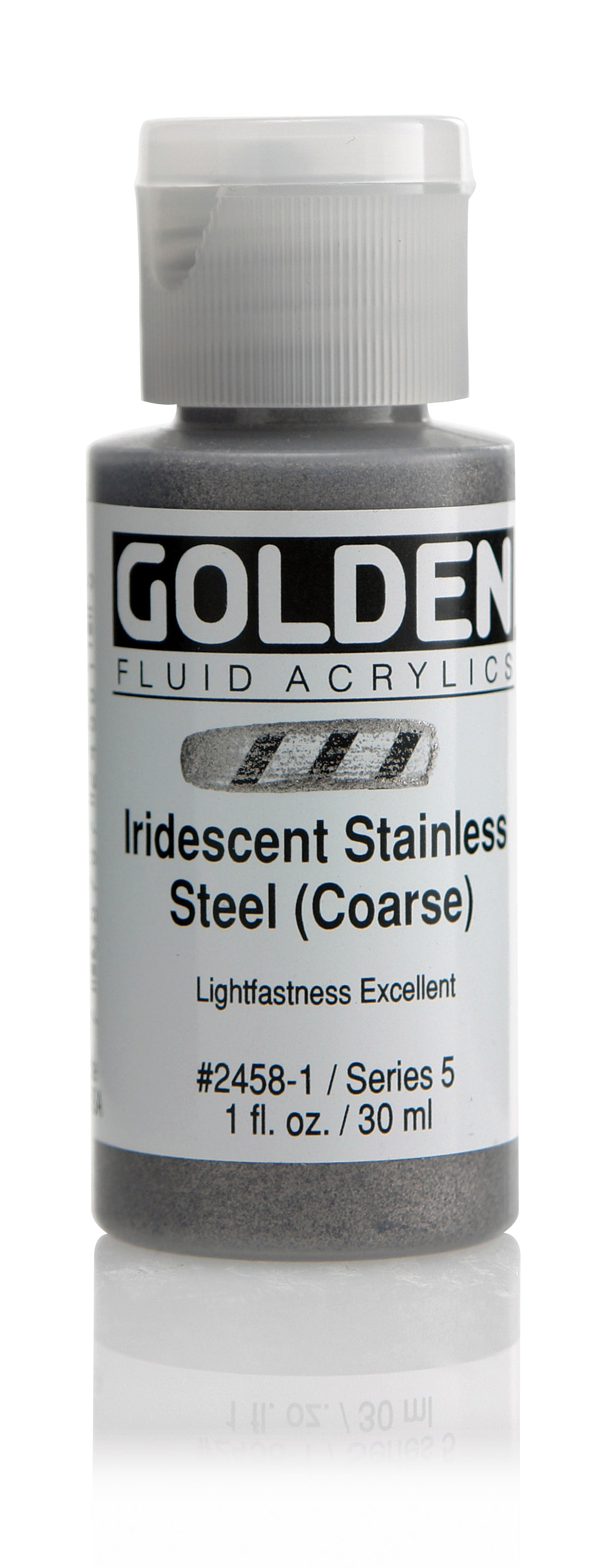 Fluid Acrylic Paint Iridescent Stainless 1Oz Arts & Crafts AD-18505_1266a99f-809c-4d75-a04e-c0bd9a2d8a6a