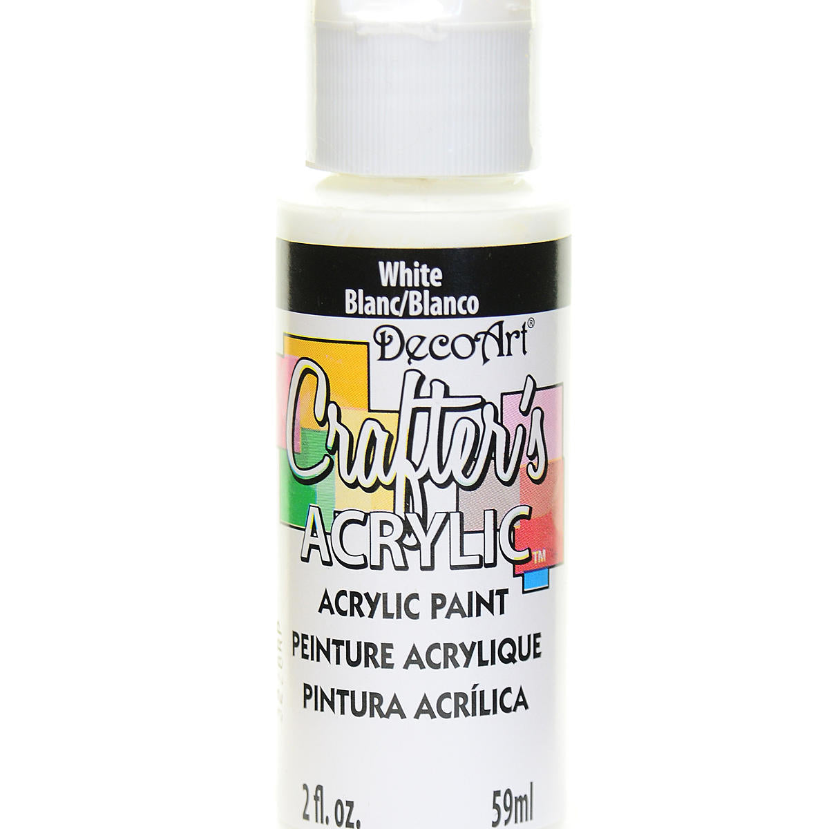 White 2Oz Crafter Acrylic Crafters Arts & Crafts AD-18956_c76e7ade-0330-4ad9-b42e-93fa3d3cae5e