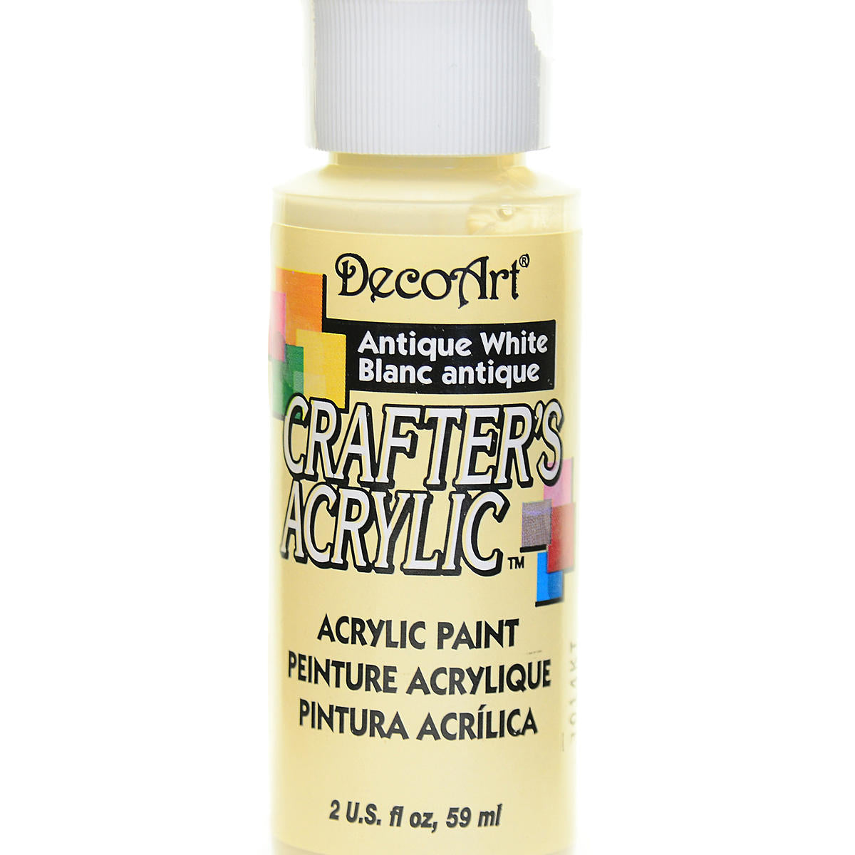 2Oz Antique White Crafter Acrylic Paint Arts & Crafts AD-18959_ac0122cb-3a58-4626-8216-99a8bd7478cc