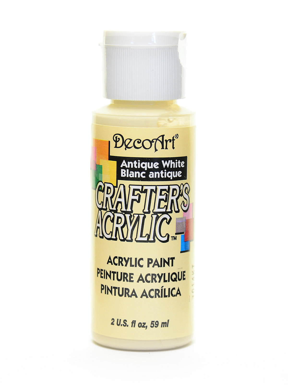 2Oz Antique White Crafter Acrylic Paint Arts & Crafts AD-18959_ac0122cb-3a58-4626-8216-99a8bd7478cc